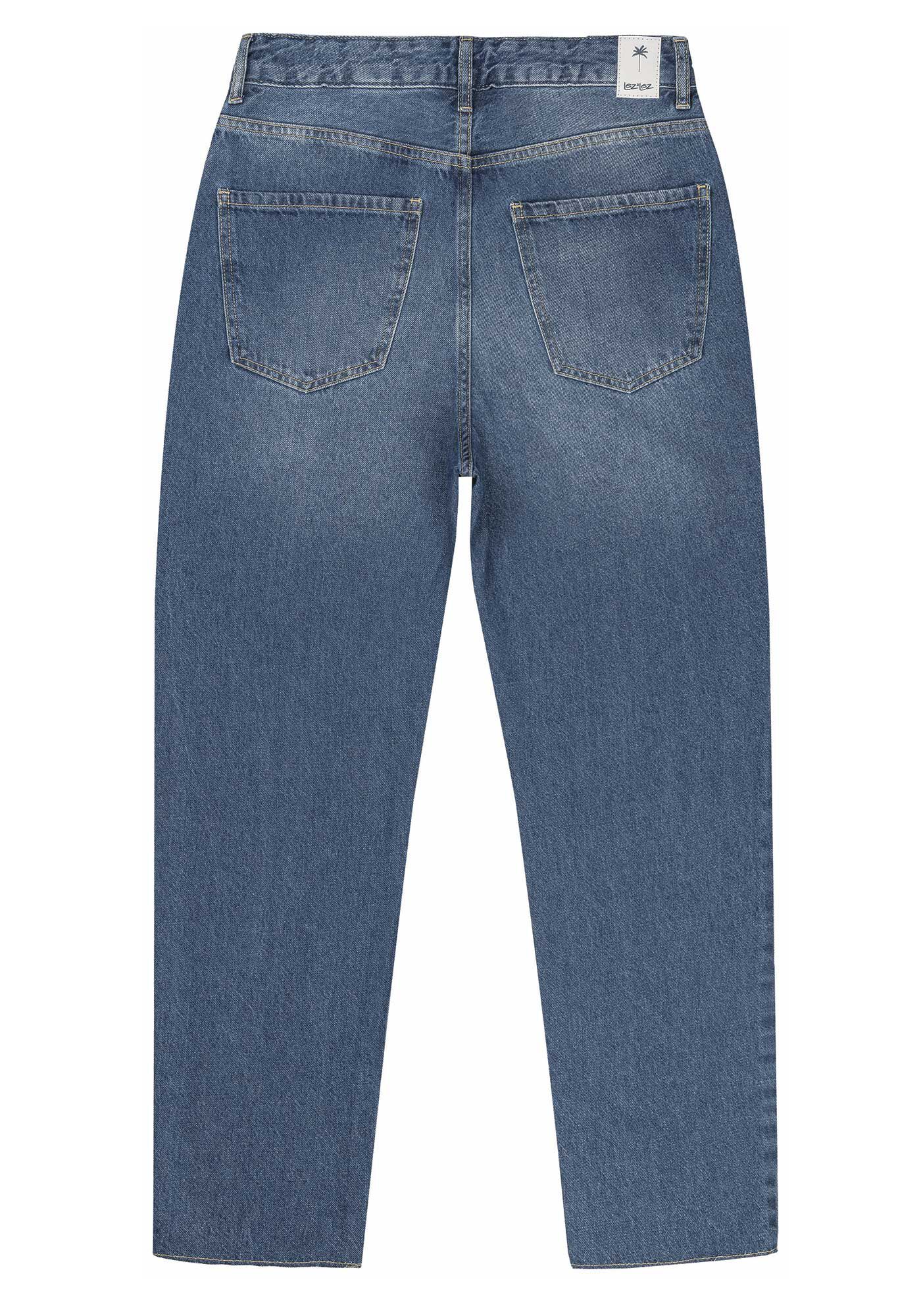 Cal&ccedil;a Jeans Mom Super Alta Cropped Estonada, , large.