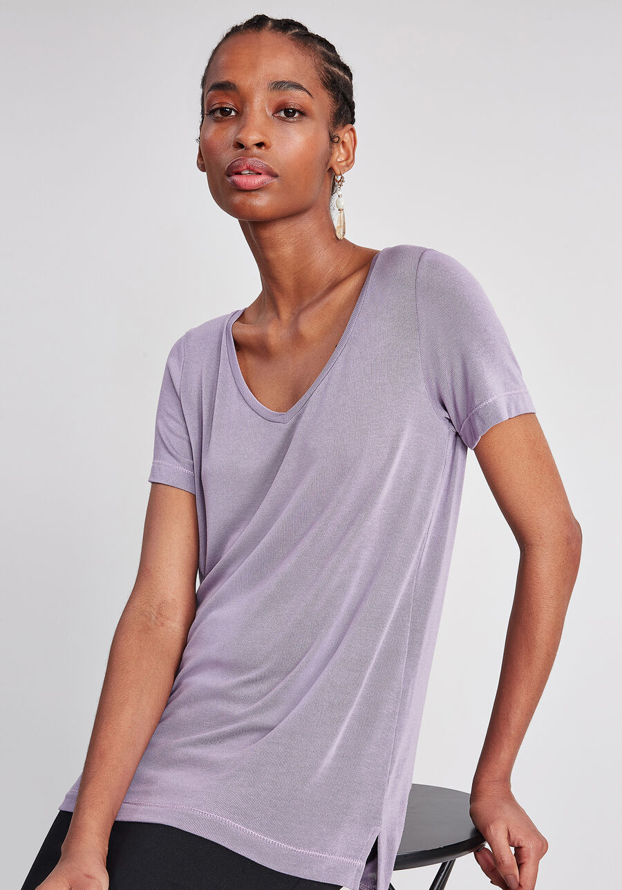 Blusa Básica Abertura Barra, . Blusa Básica Abertura Barra, , large.