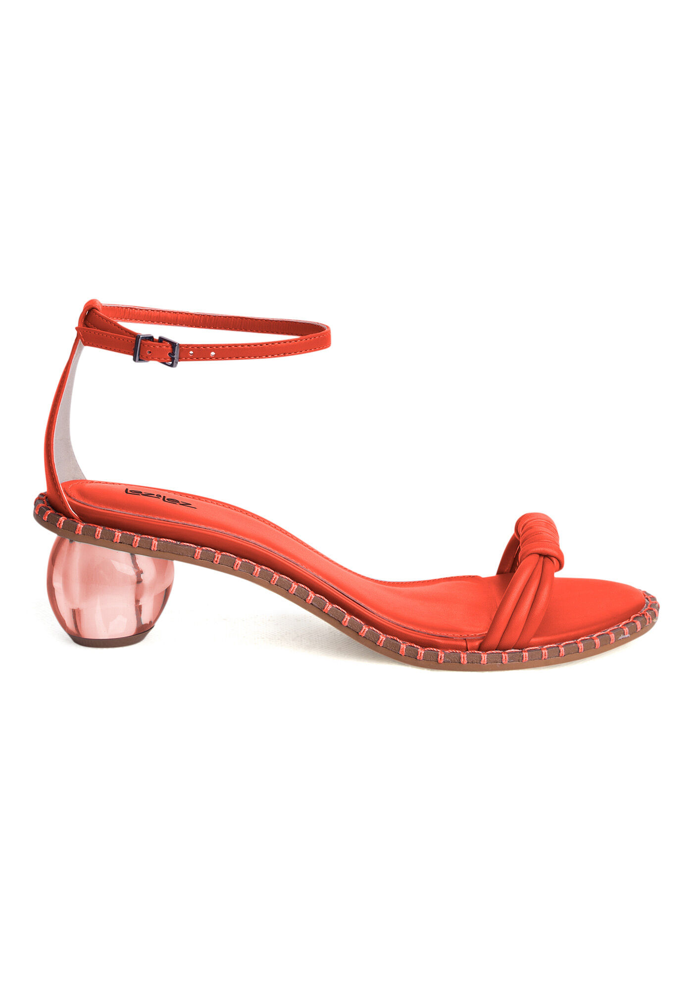 Sand&aacute;lia com Salto Diferenciado de Acr&iacute;lico, , large.