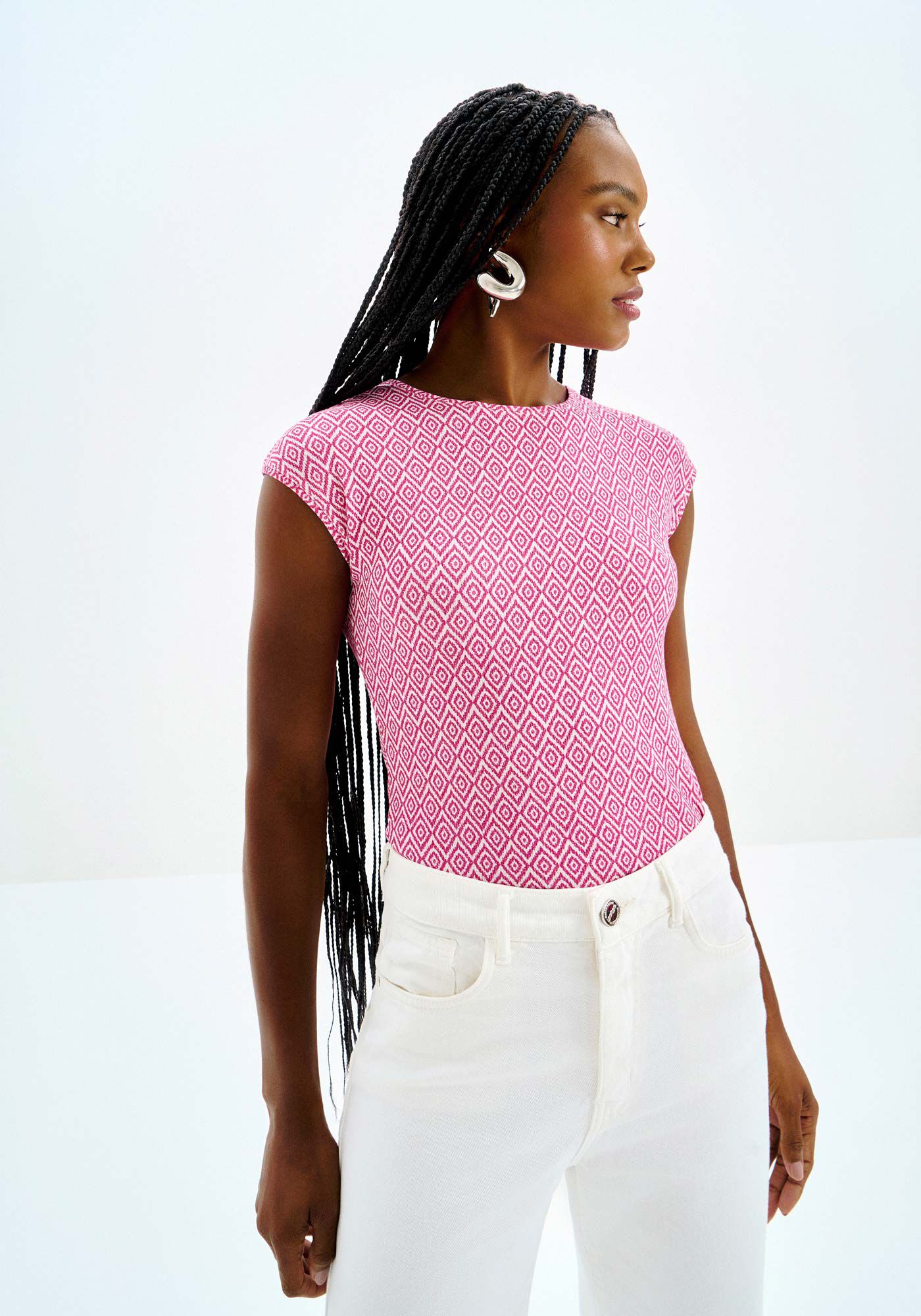 Blusa Estampada em Malha, , large.