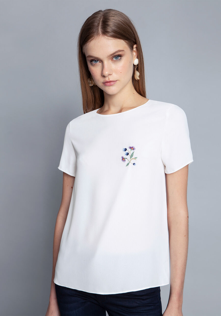 Blusa Tecido Poly Marocain, . Blusa Tecido Poly Marocain, , large.