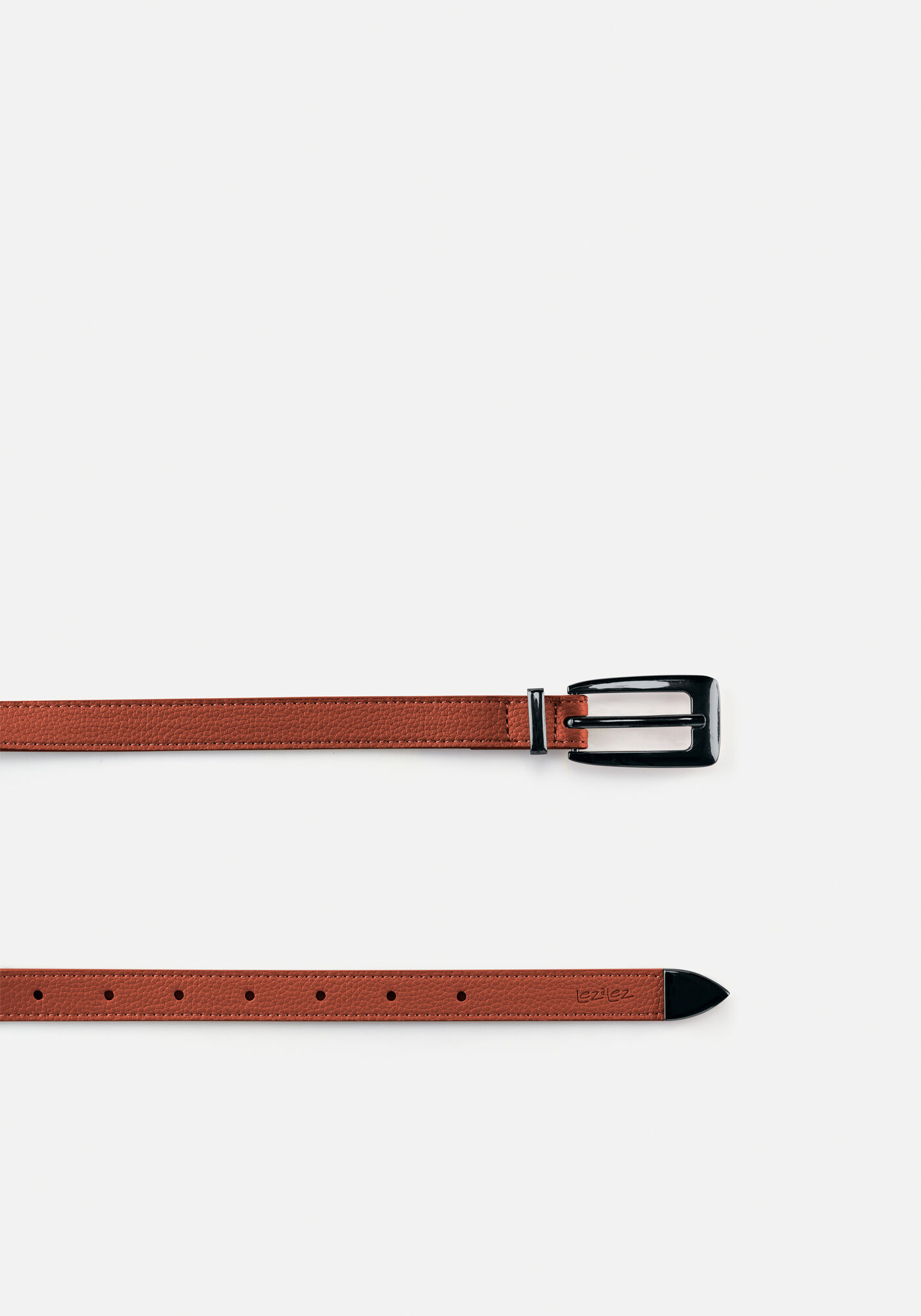 Cinto De Quadril Com Fivela E Ponteira Em Metal, LARANJA LOOSE, large.