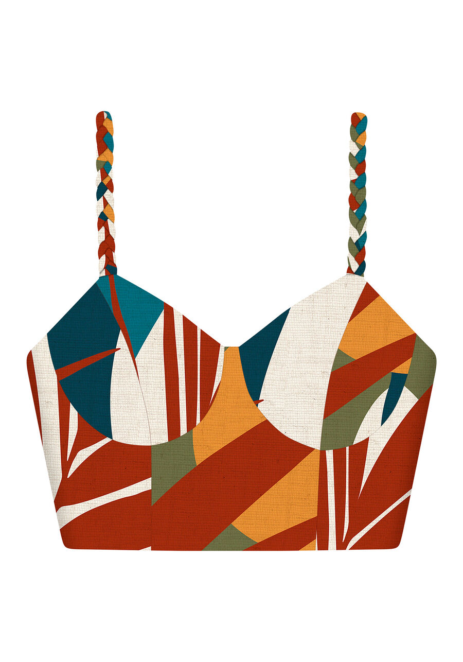 Blusa com Alças Cropped Linho, . Blusa com Alças Cropped Linho, , large.