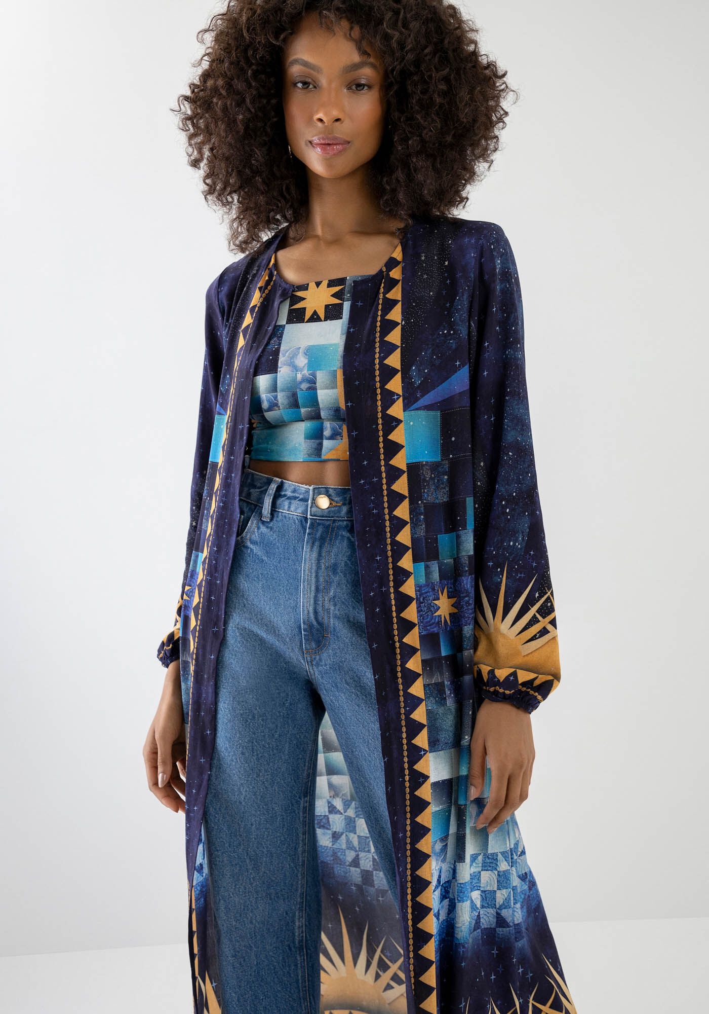 Kimono Manga Longa Oversized, , large.