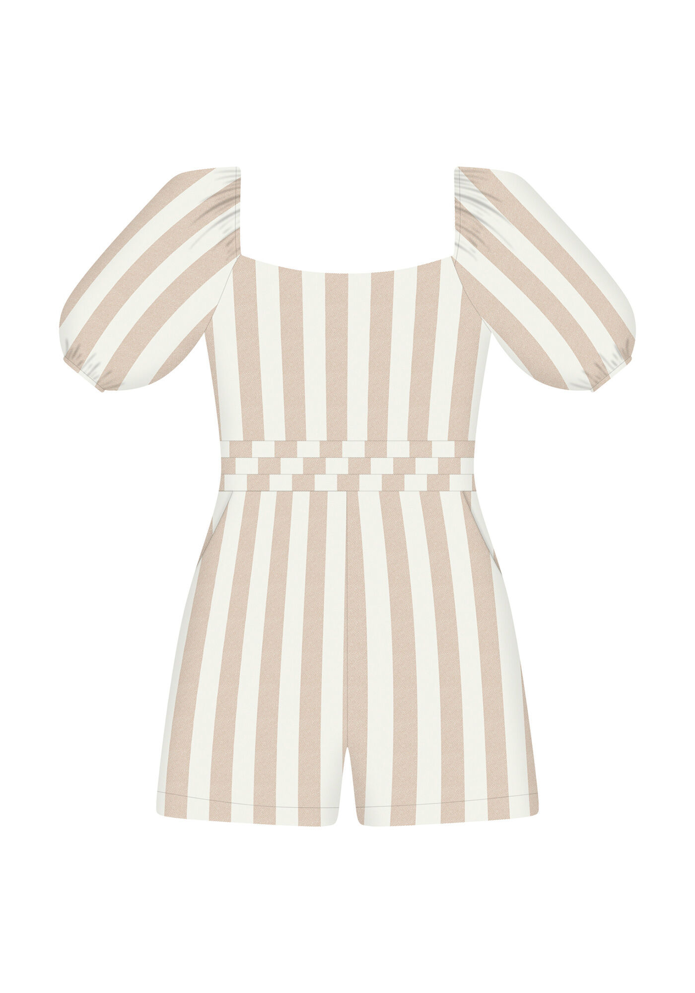 Macac&atilde;o Curto Manga Bufante Estampa, , large.