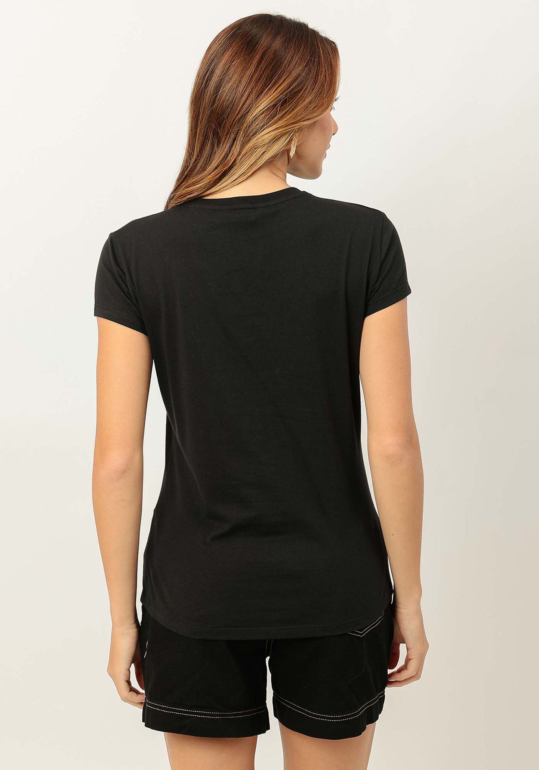 T-shirt em Malha com Estampa Lez a Lez, . T-shirt em Malha com Estampa Lez a Lez, , large.