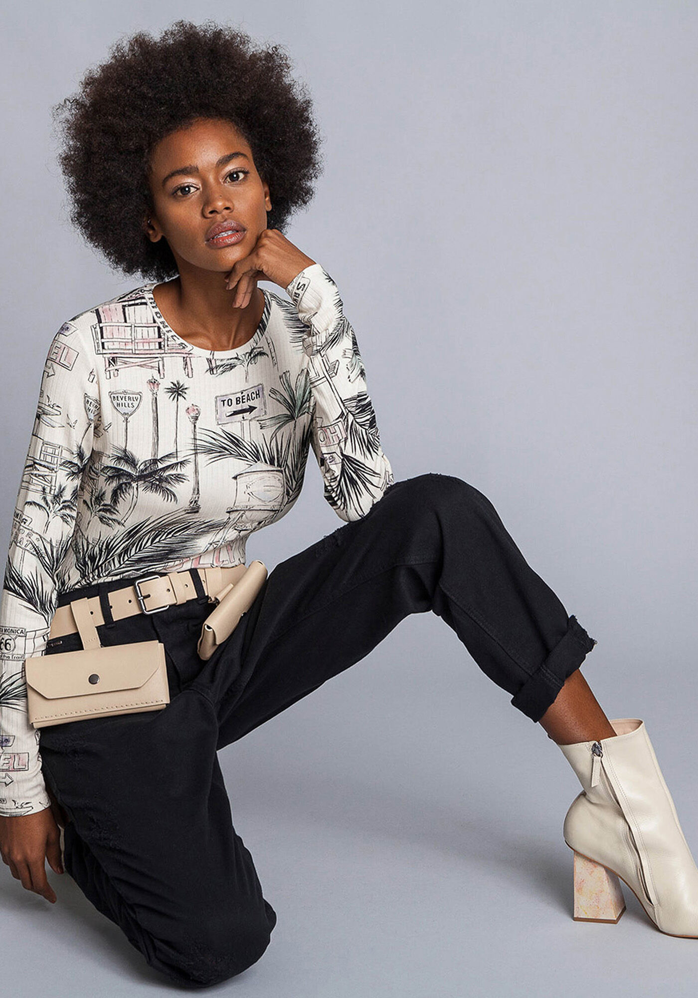 Body Manga Longa Estampa, , large.