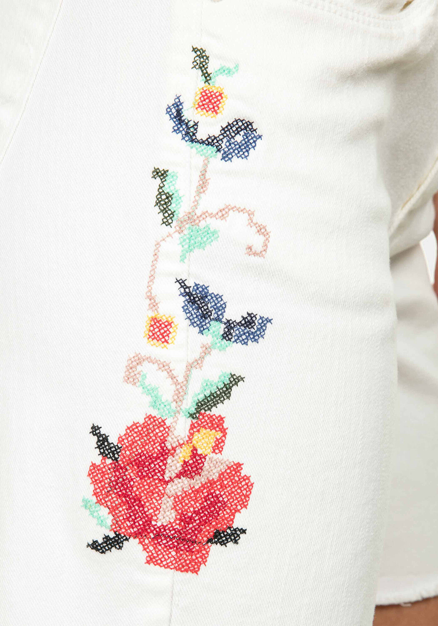 Shorts Jeans Ibiza Bordado, , large.