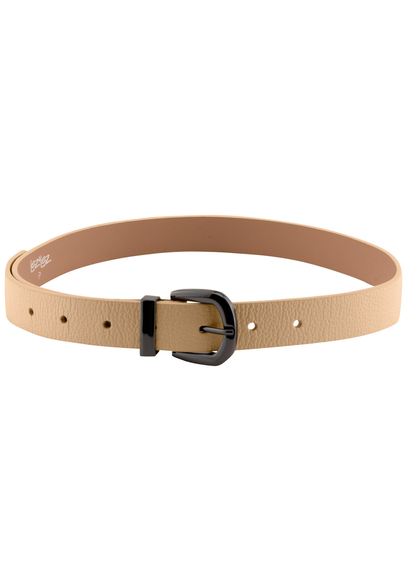 Cinto de Cintura em Couro Minimal, , large.