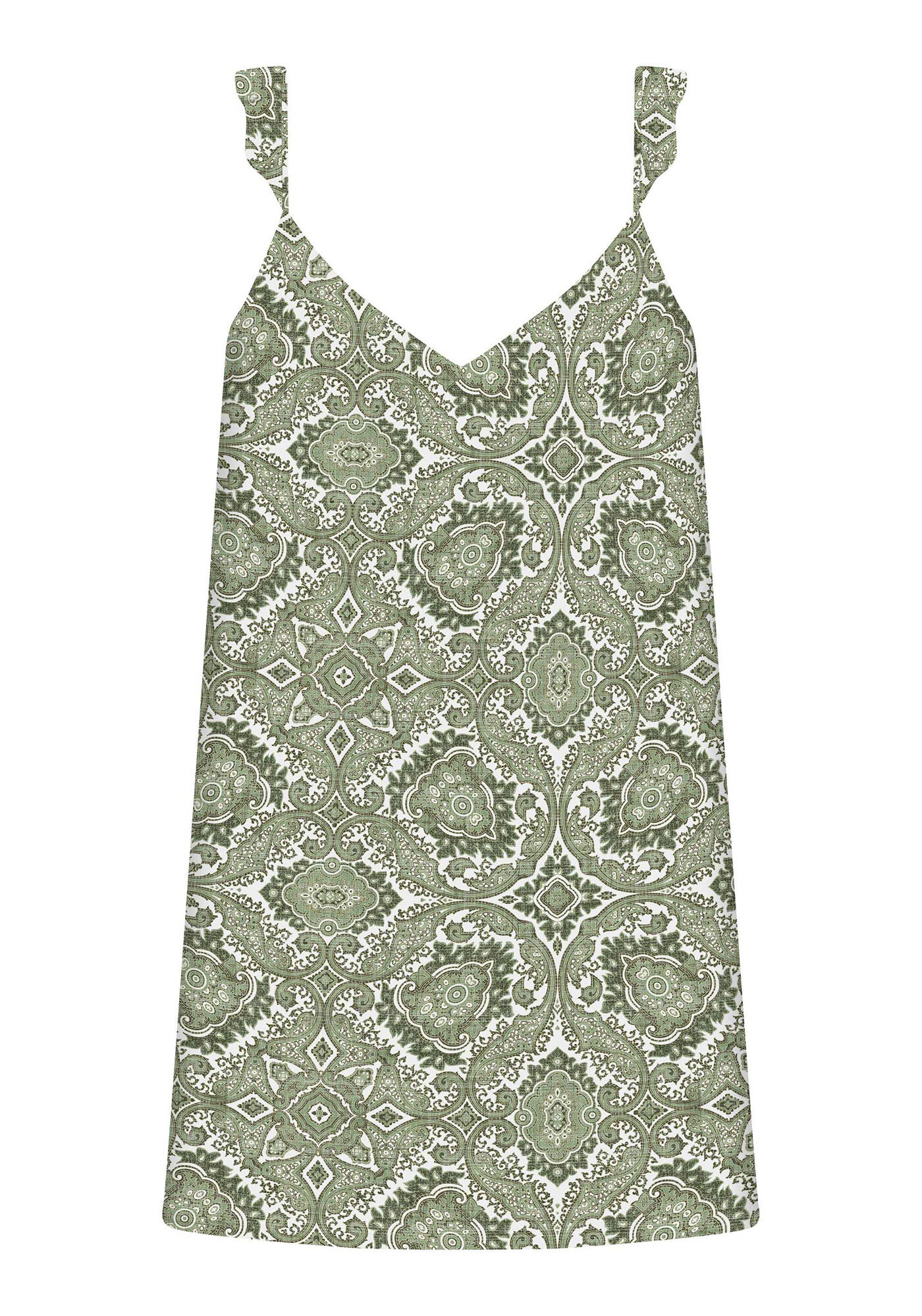 Vestido com Al&ccedil;as Babados Nimbim, , large.