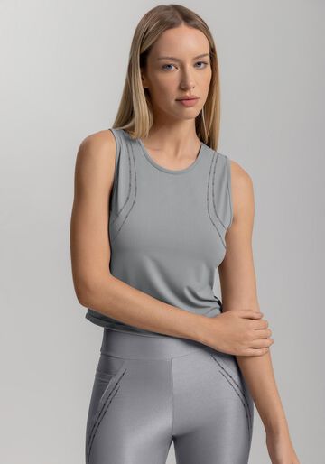 Blusa Cropped Sem Mangas Com Proteção Solar Move, CINZA LAVANDER BLUSH. Blusa Cropped Sem Mangas Com Proteção Solar Move, CINZA LAVANDER BLUSH, large.