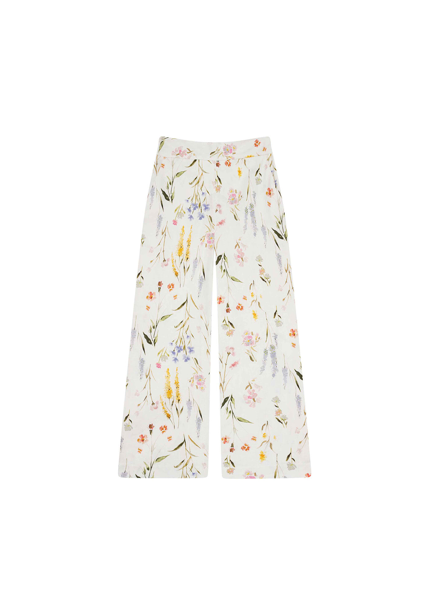 Cal&ccedil;a Tecido Linho Washed Plus Pantacourt, , large.