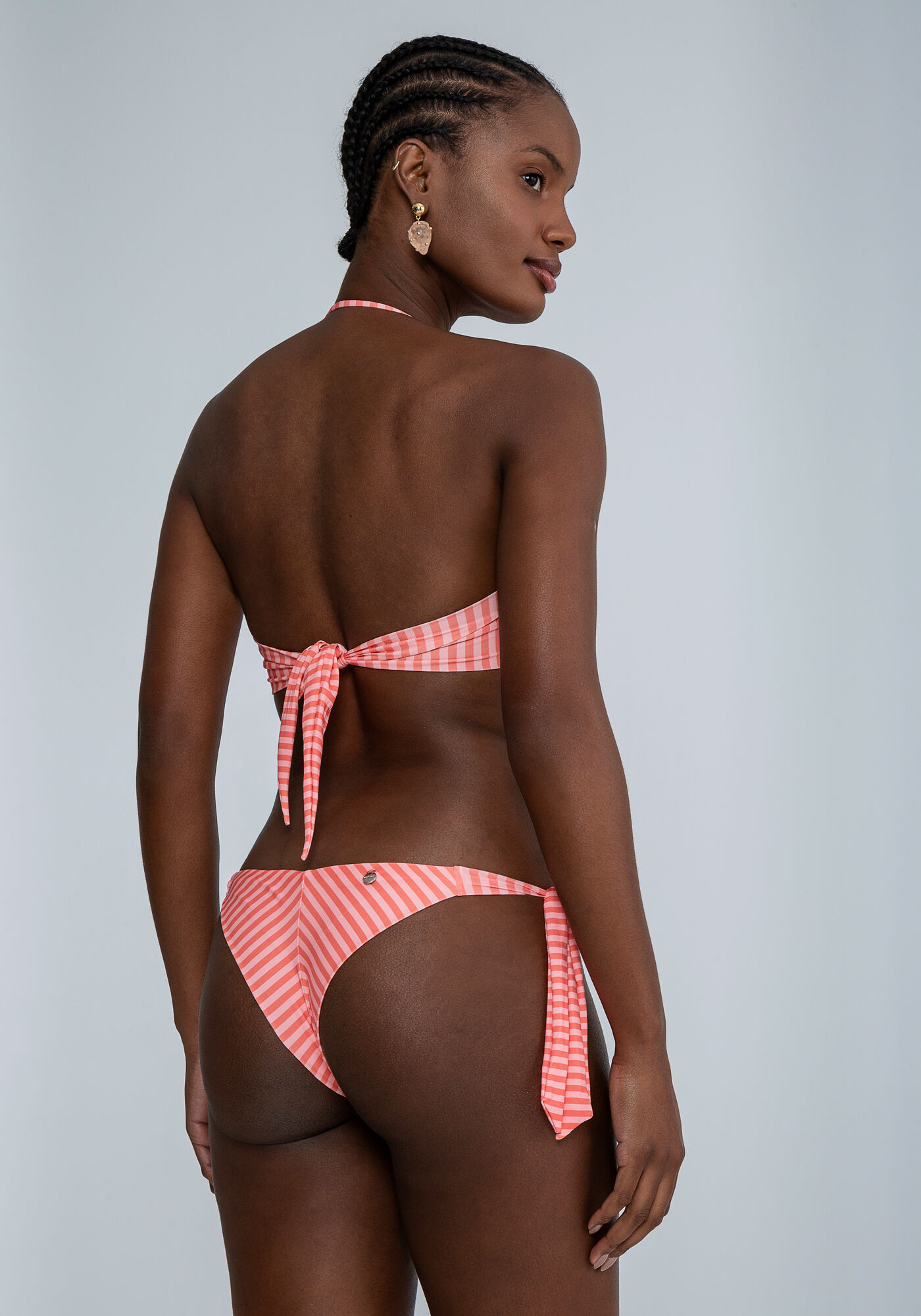 Calcinha Biqu&iacute;ni Amarra&ccedil;&atilde;o Estampa, DOIS AMORES, large.