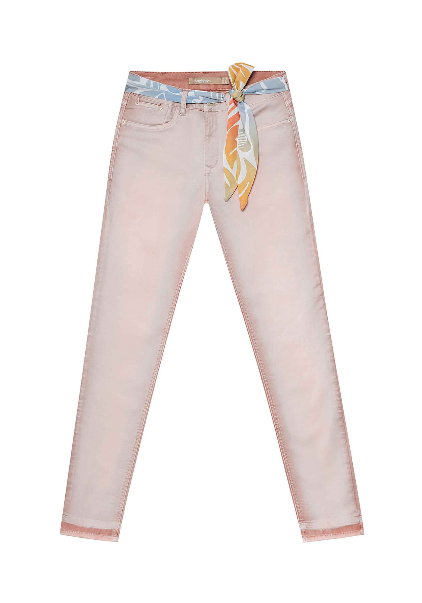 Cal&ccedil;a Sarja Com Elastano Cropped Bali, , large.