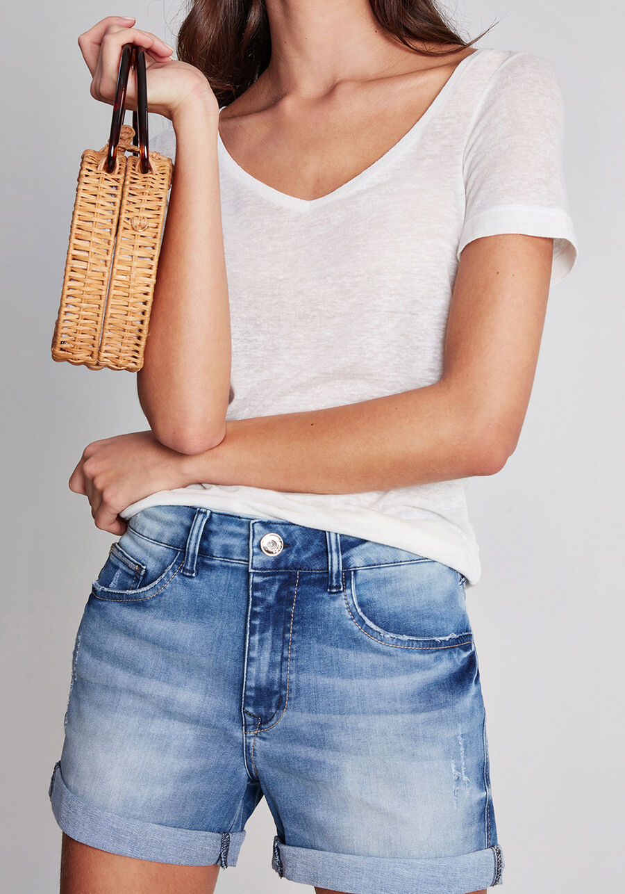 Blusa Decote V Básica, . Blusa Decote V Básica, , large.