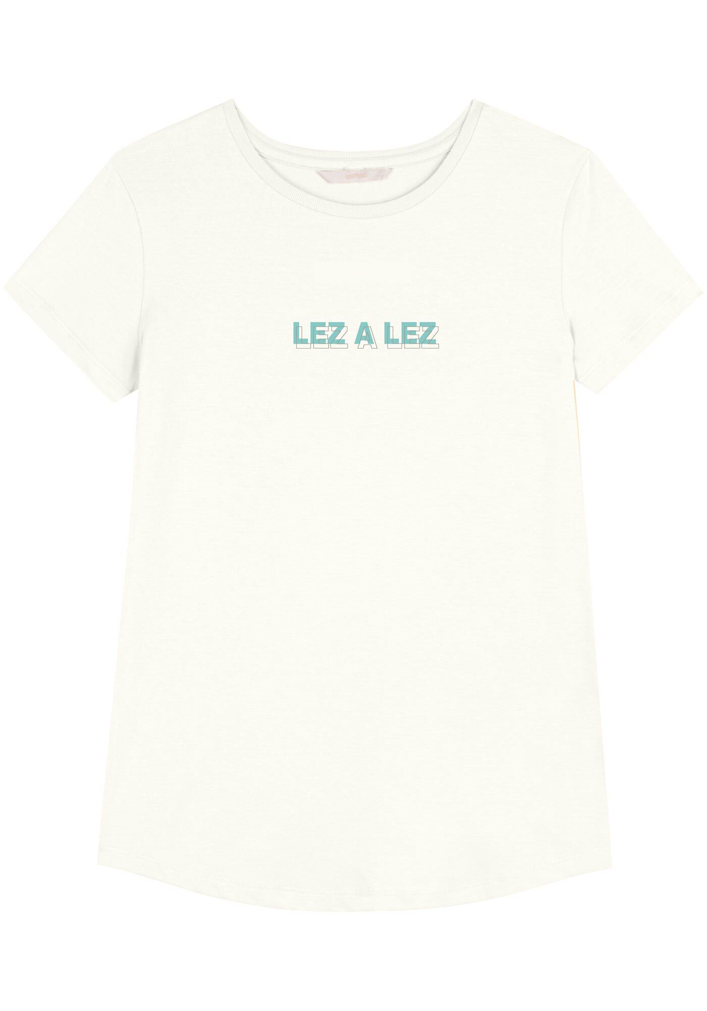 Blusa T-Shirt De Mangas Curtas Em Algod&atilde;o Penteado, , large.