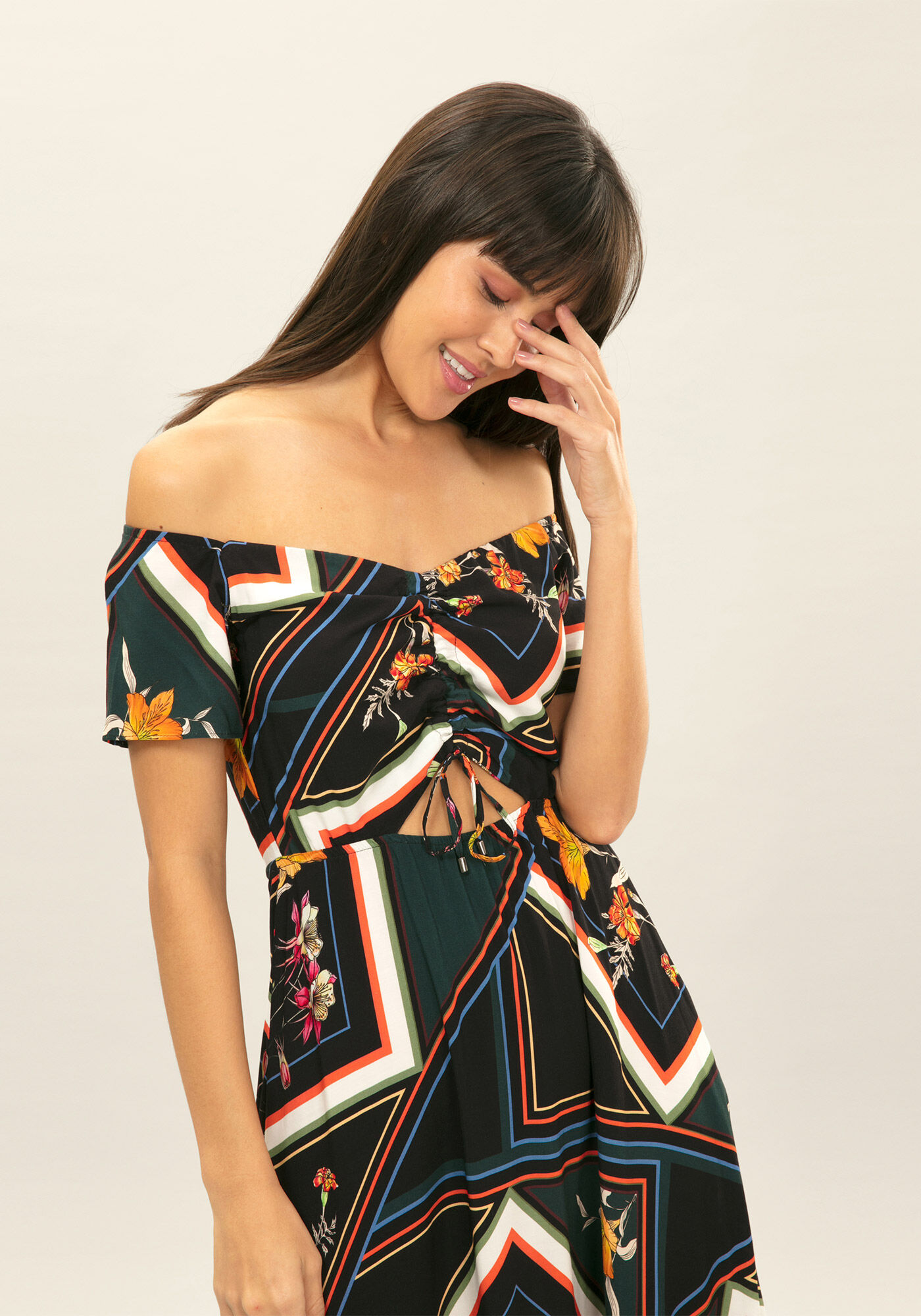 Vestido M&iacute;di Ombro a Ombro, , large.