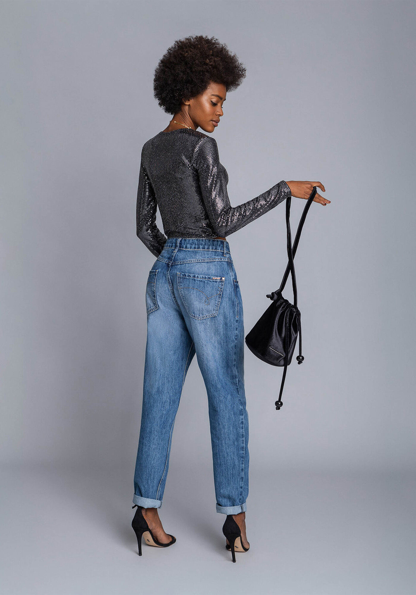 Blusa Cropped Paet&ecirc;s Manga Longa, , large.