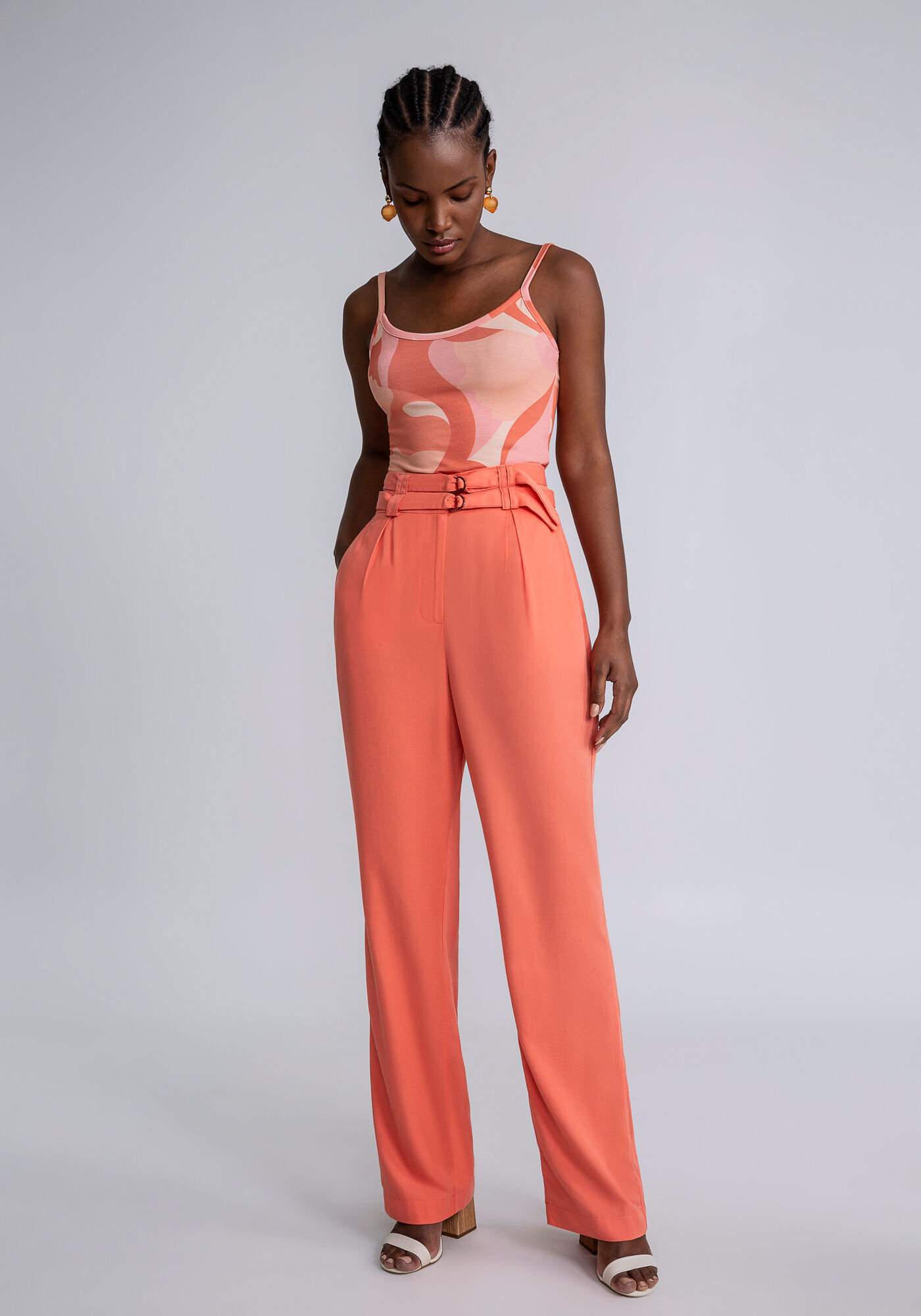 Cal&ccedil;a Carrot Detalhe C&oacute;s, SALMAO, large.