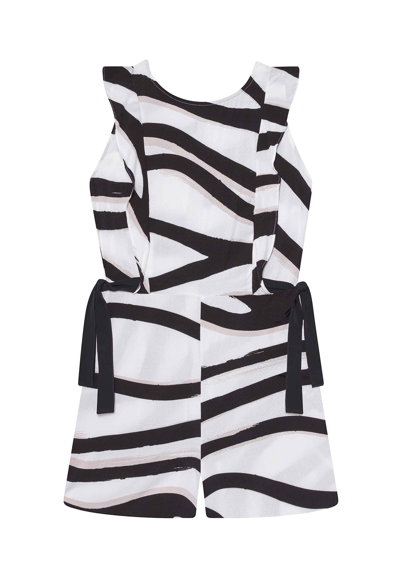 Macac&atilde;o curto em tecido Rayon, , large.