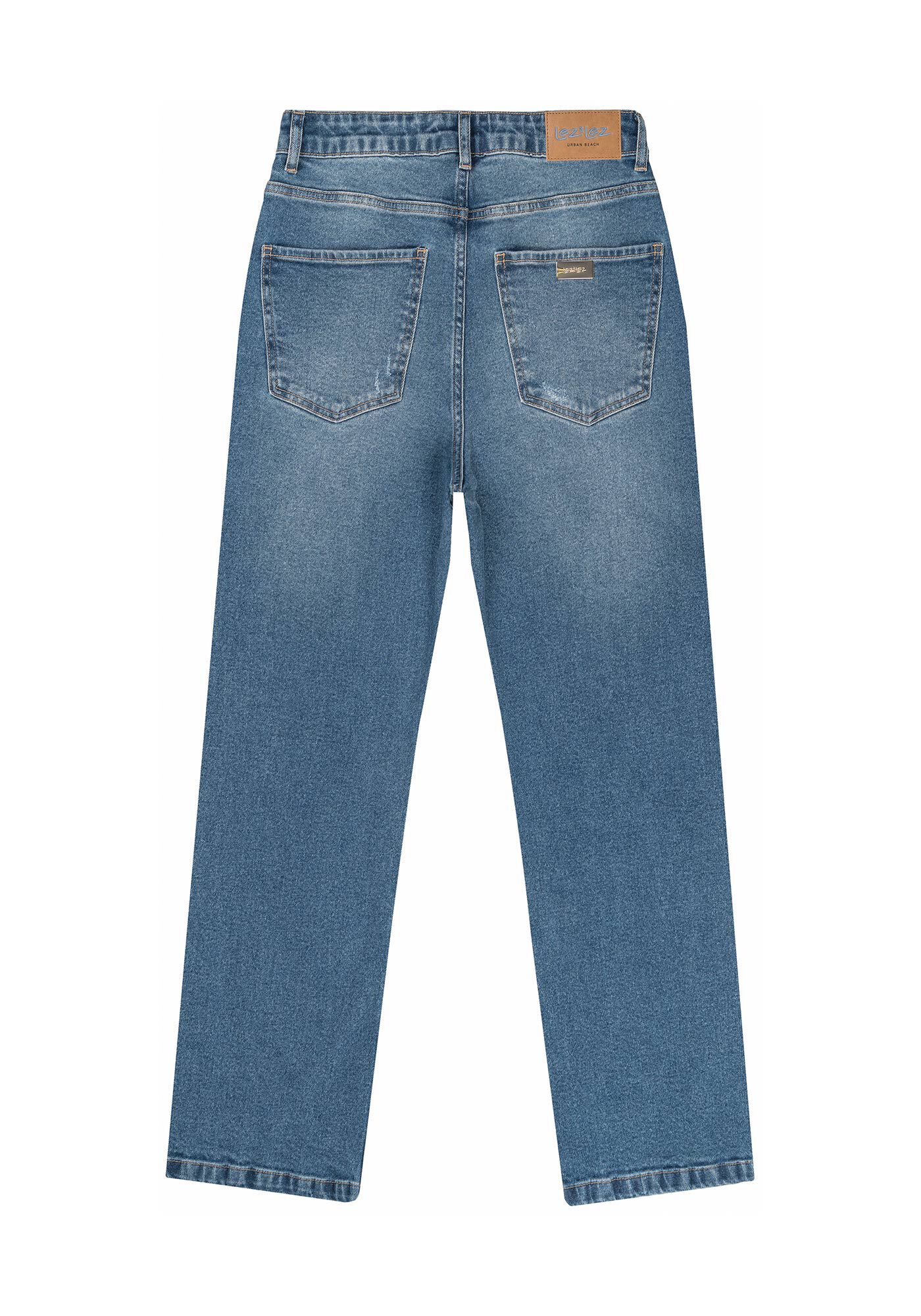 Cal&ccedil;a Jeans Slim Estonada com Elasticidade, , large.