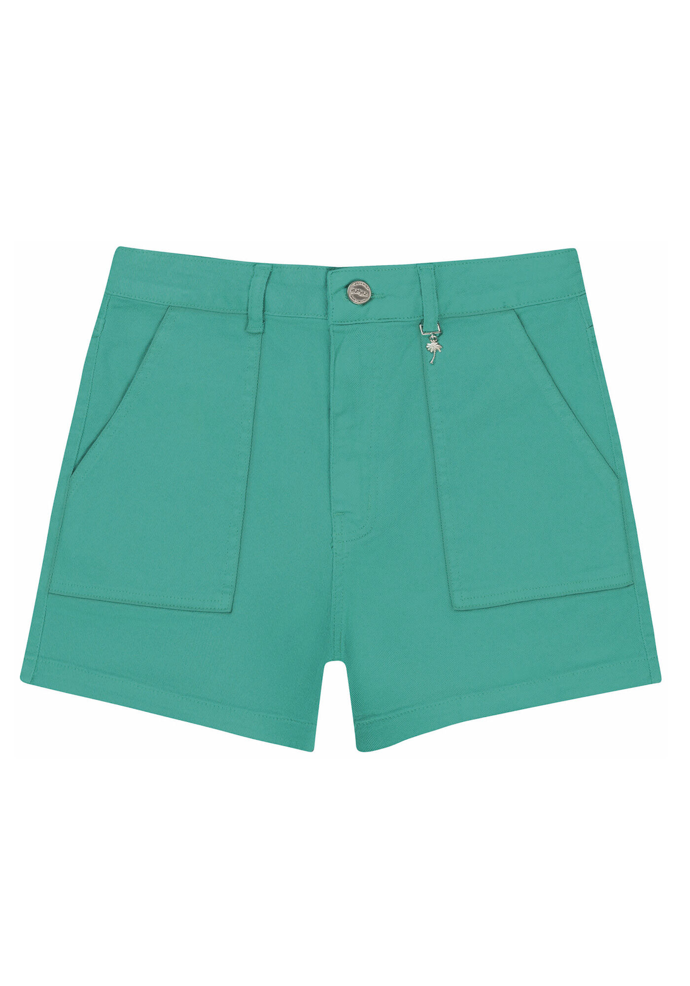 Shorts Sarja Hot Pant com Elasticidade, , large.