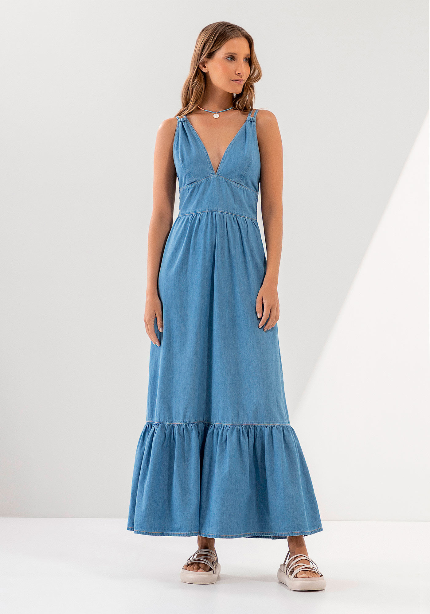 Vestido shop jeans lezalez
