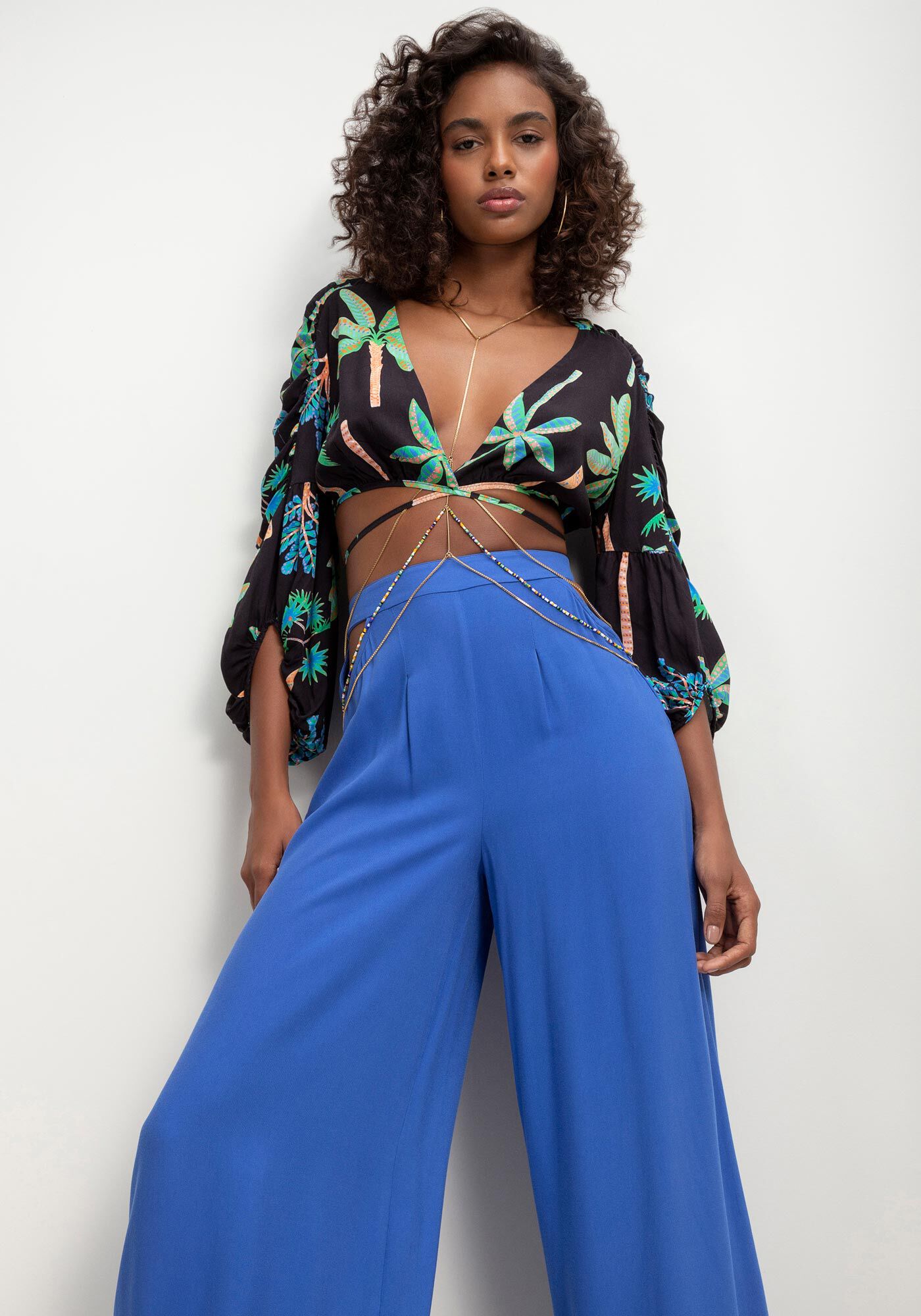 Pantalona de sale viscose