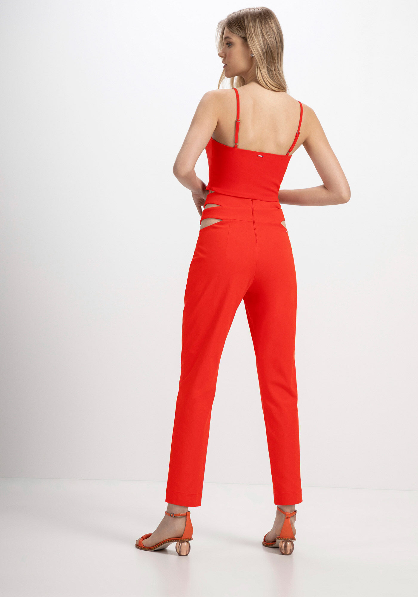 Cal&ccedil;a Skinny com Cut Out C&oacute;s, , large.