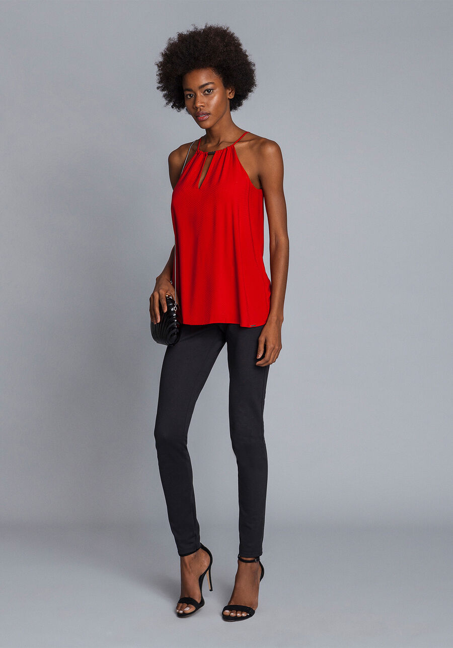 Blusa com Alças Amarração, . Blusa com Alças Amarração, , large.