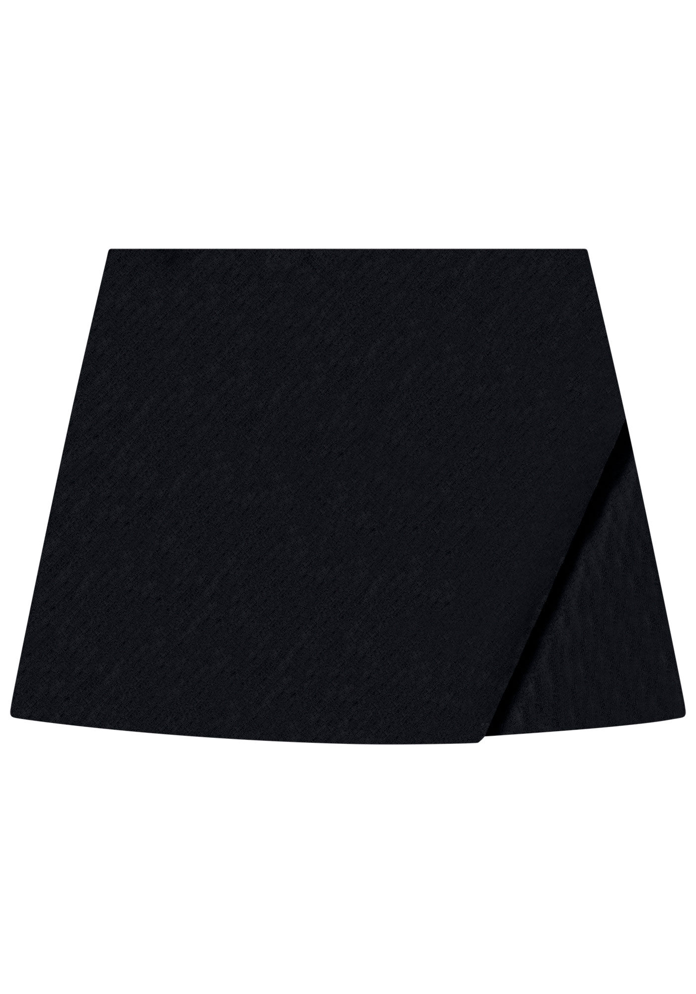 Shorts-Saia em Tecido Plano com Cintura M&eacute;dia, , large.