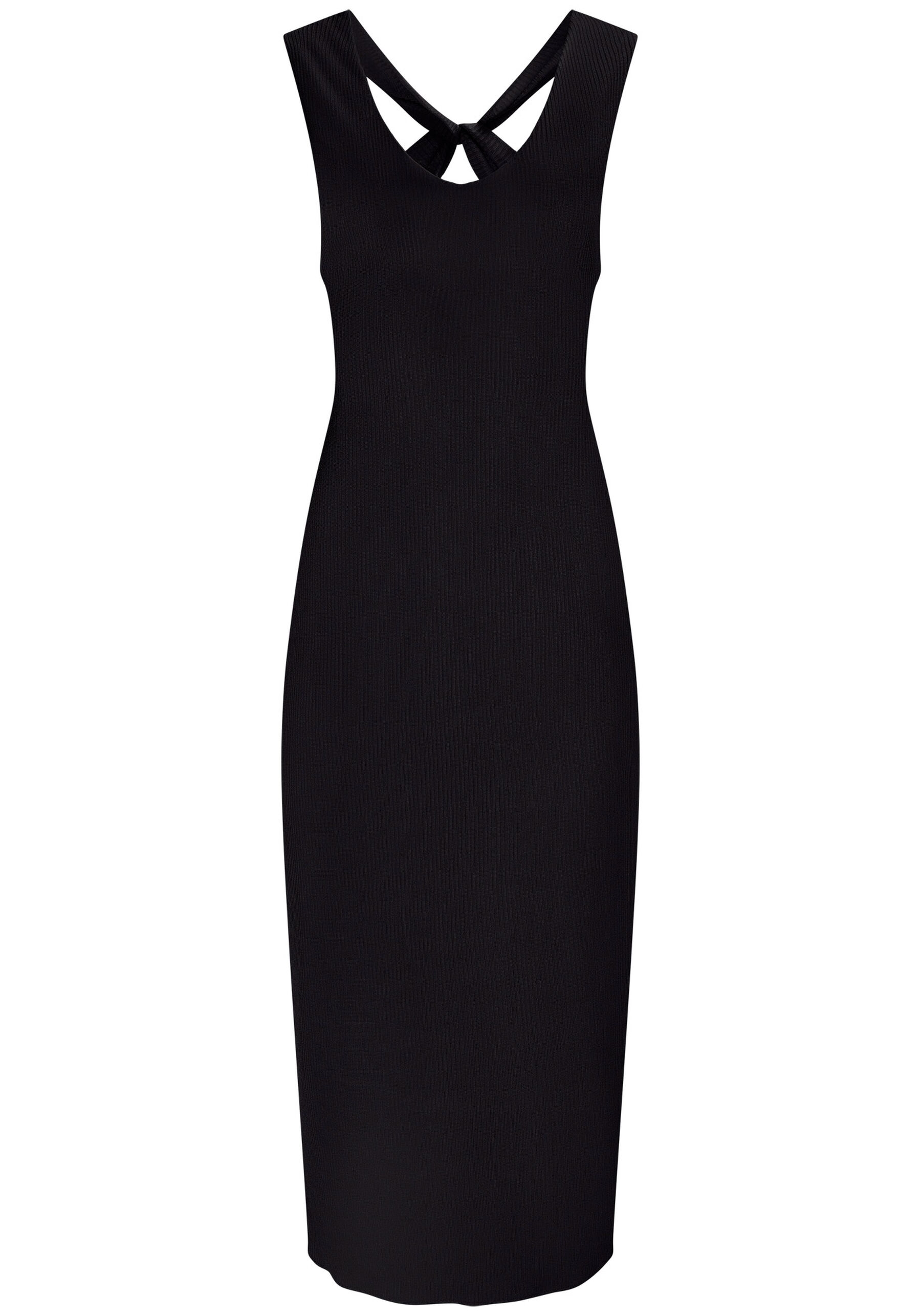 Vestido Midi Canelado Foil com Recorte Costas, . Vestido Midi Canelado Foil com Recorte Costas, , large.