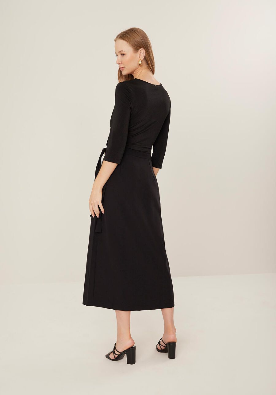 Saia Midi Chá Com Amarração E Aplique Metalizado, . Saia Midi Chá Com Amarração E Aplique Metalizado, , large.