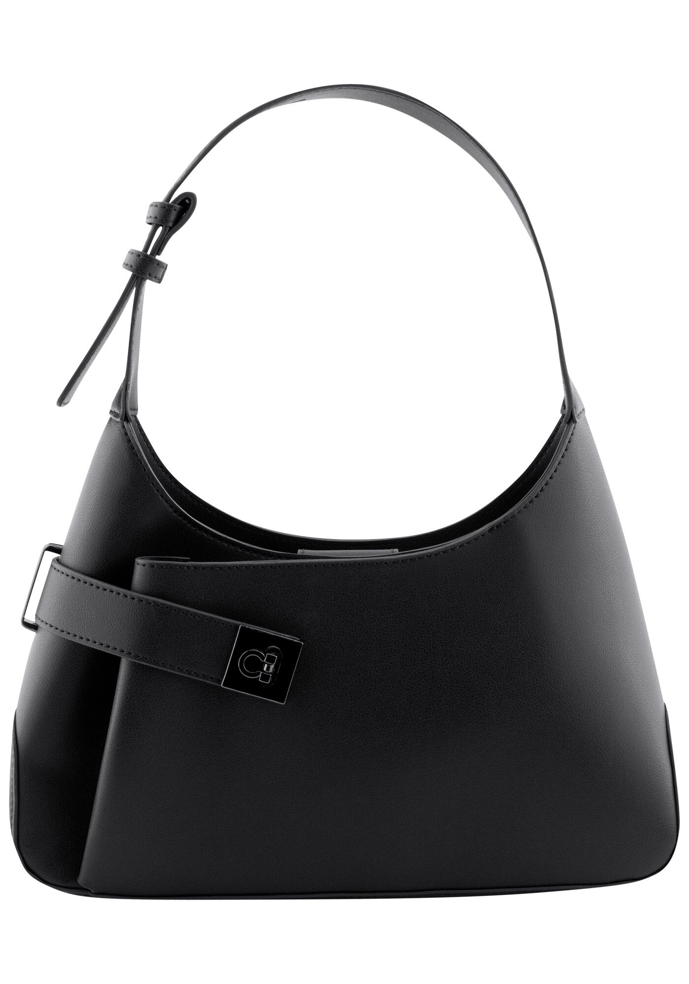 Bolsa Assim&eacute;trica M&eacute;dia com Al&ccedil;a Curta, , large.