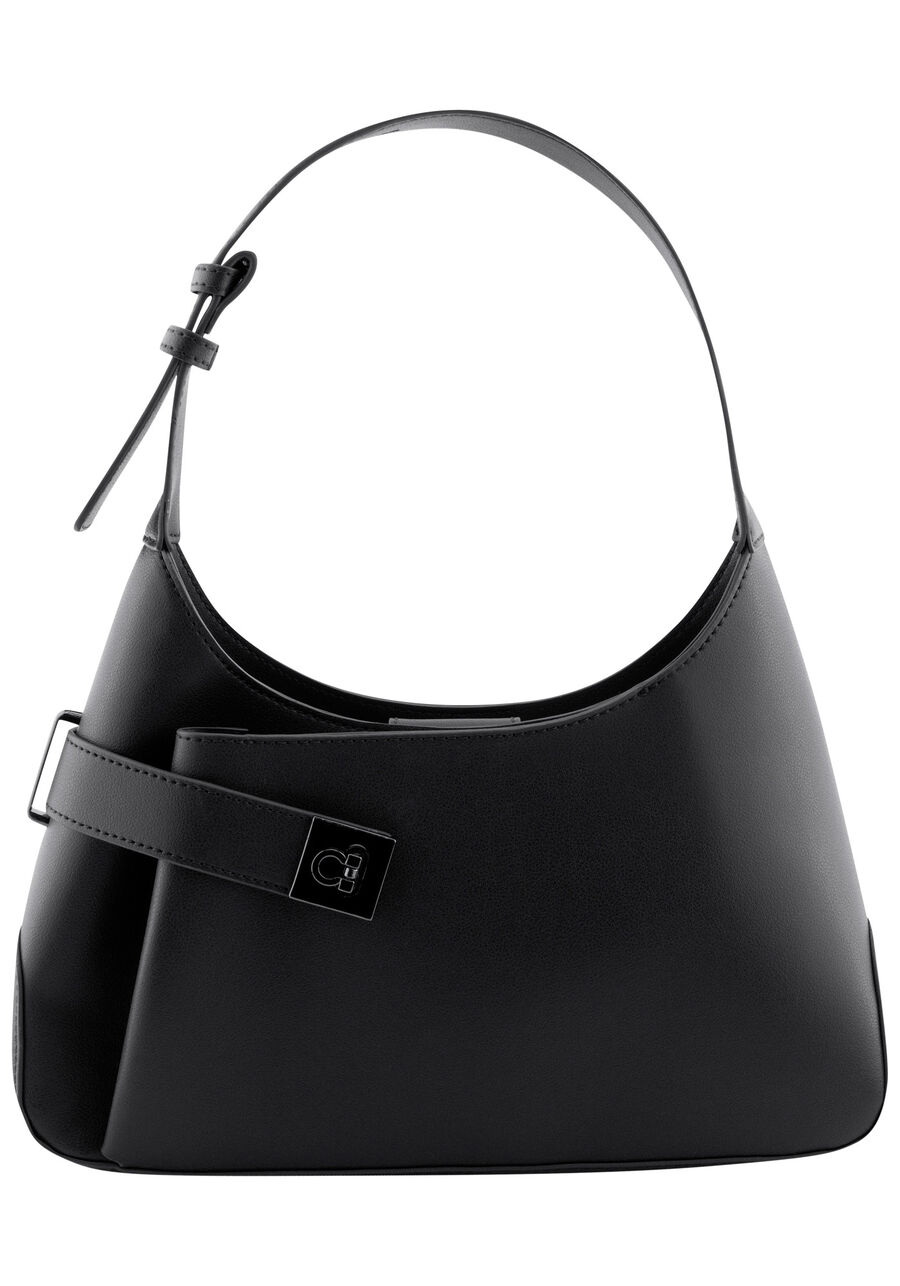 Bolsa Assimétrica Média com Alça Curta, . Bolsa Assimétrica Média com Alça Curta, , large.