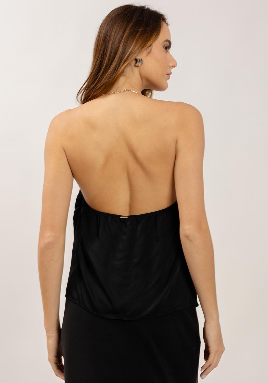 Blusa Frente Única com Gargantilha, . Blusa Frente Única com Gargantilha, , large.