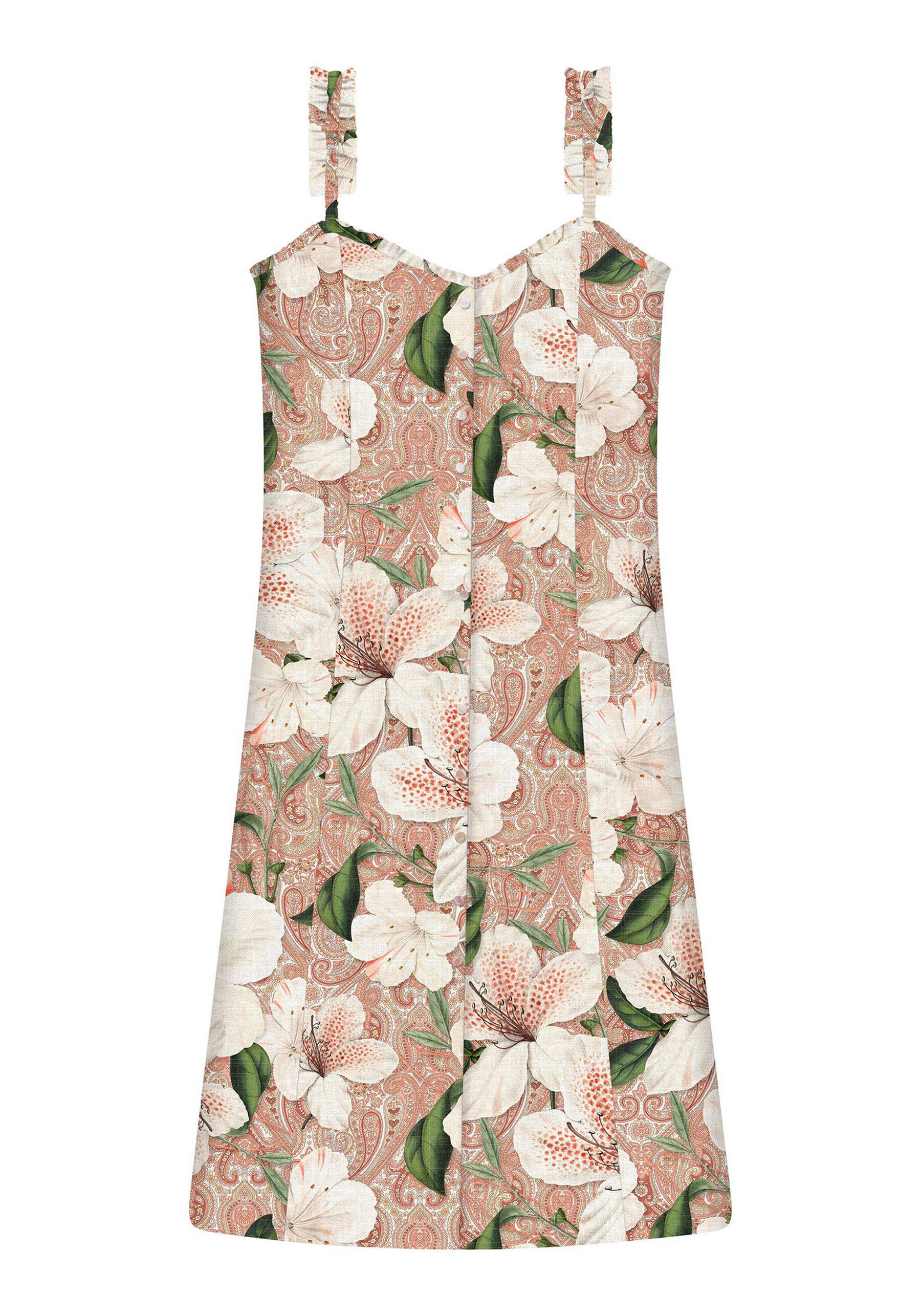 Vestido Mídi Estampa, . Vestido Mídi Estampa, , large.