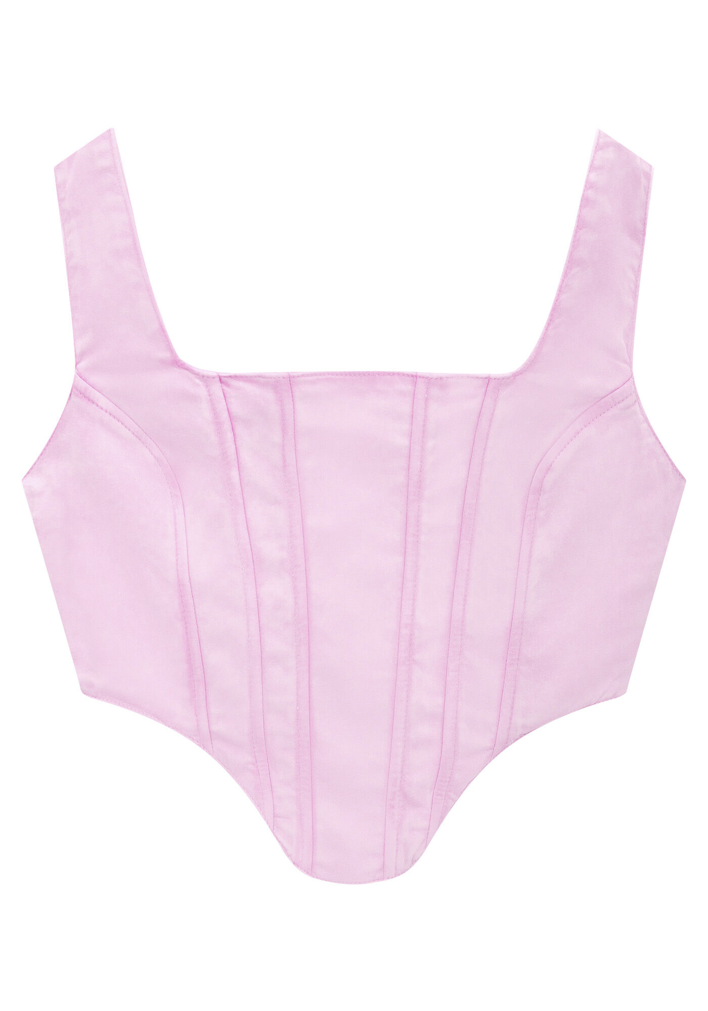 Blusa Sarja Cropped Corset, , large.