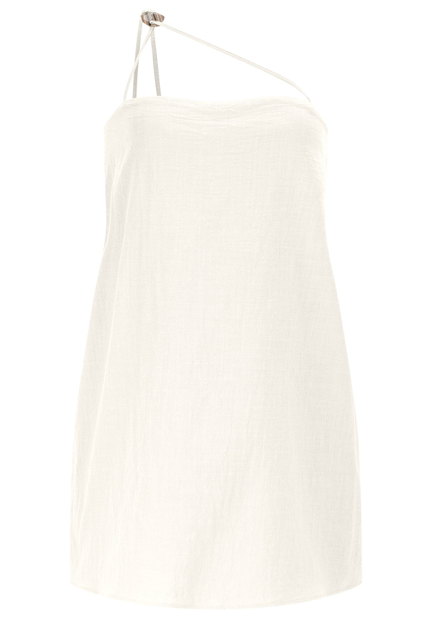 Macac&atilde;o Curto em Linho com Ombro S&oacute;, , large.