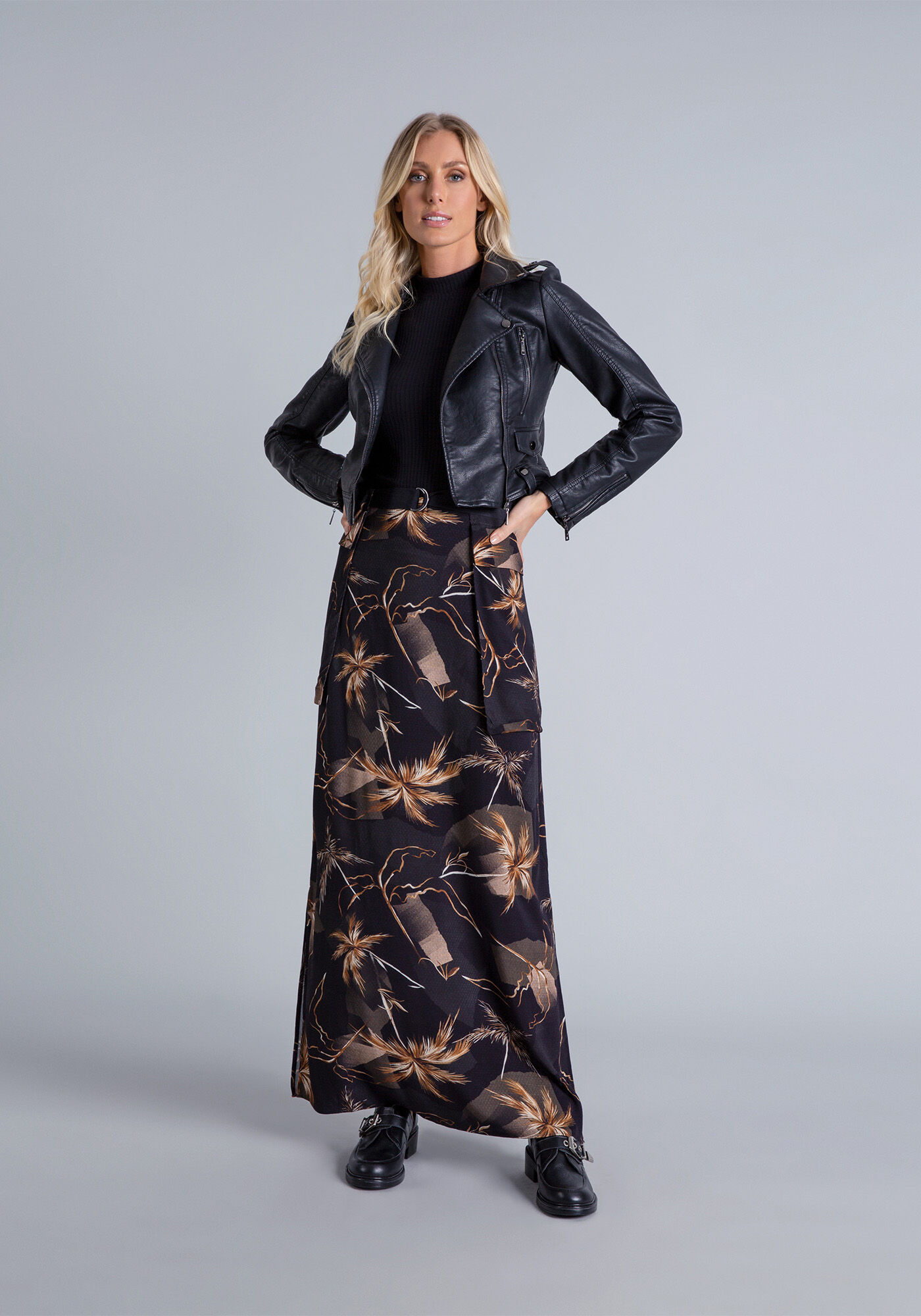 Saia Longa com Cinto, , large.