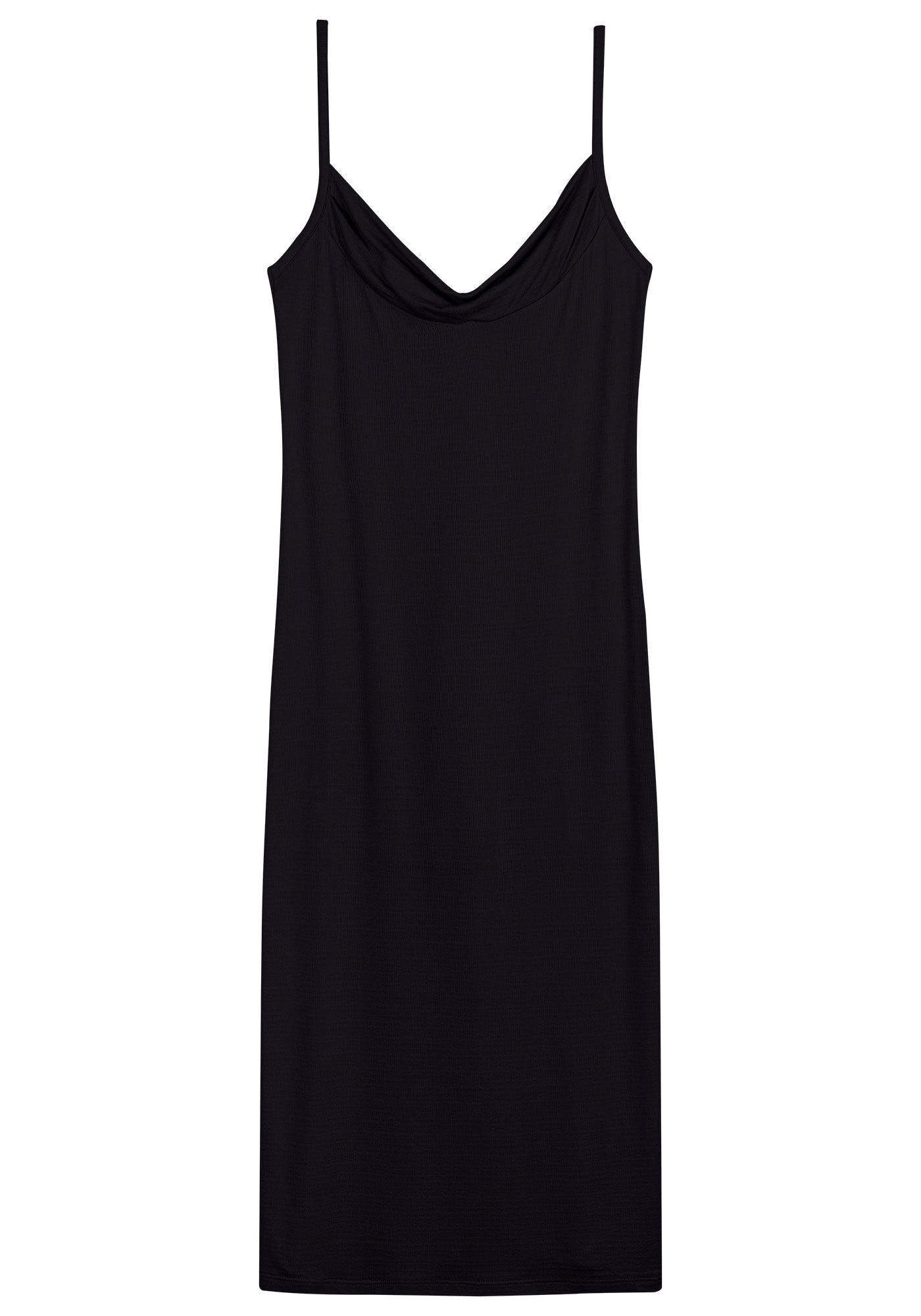 Vestido Midi Justo com Decote Degag&ecirc;, , large.