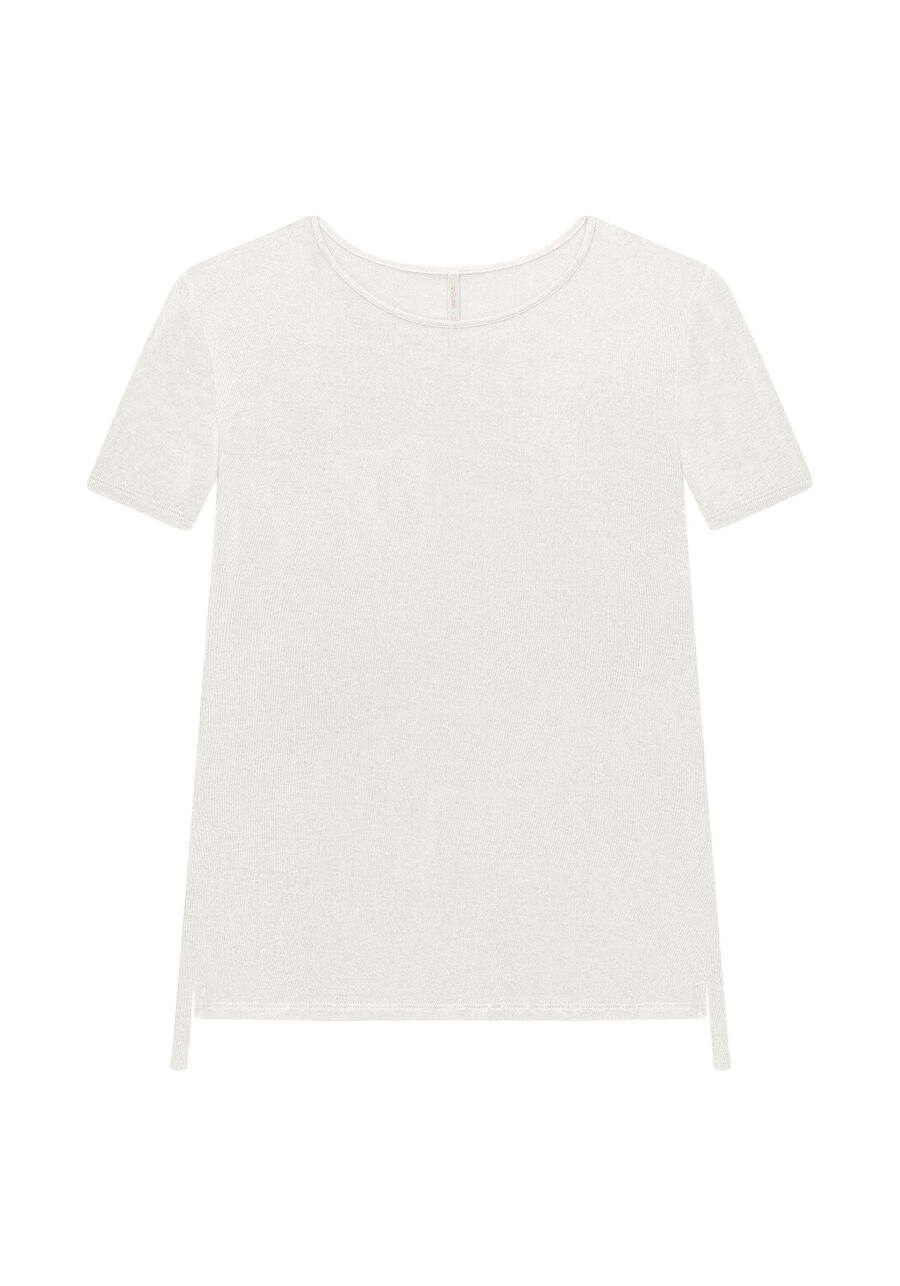 Blusa Manga Curta Básica Ampla, . Blusa Manga Curta Básica Ampla, , large.