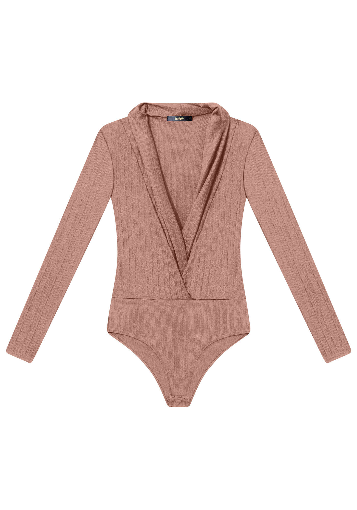 Body Manga Longa em Malha, , large.