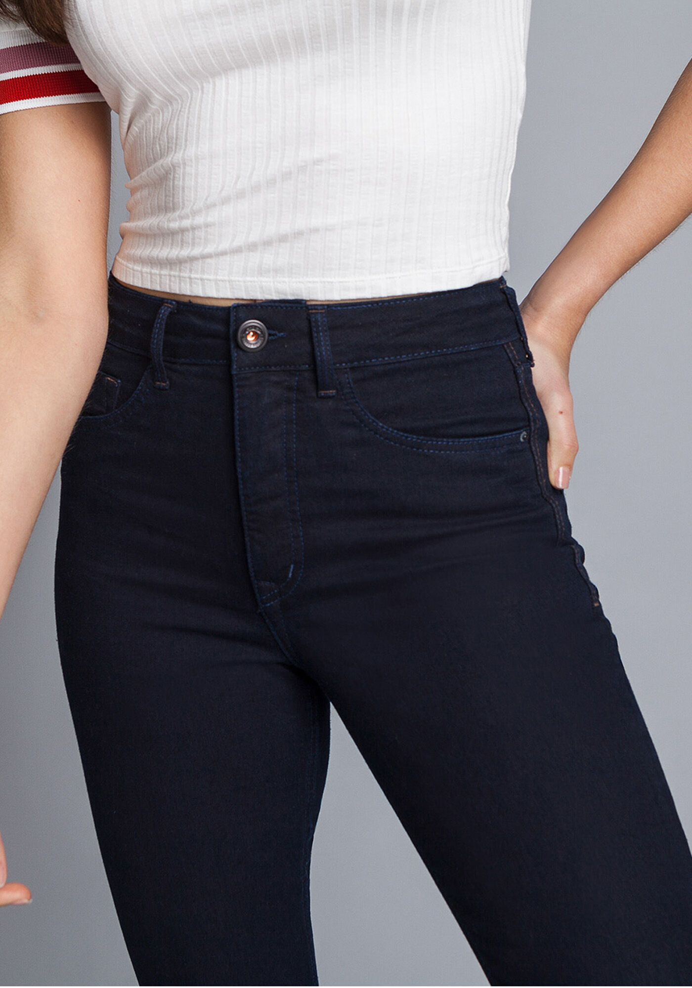 Cal&ccedil;a Jeans skinny Flat Belly, , large.