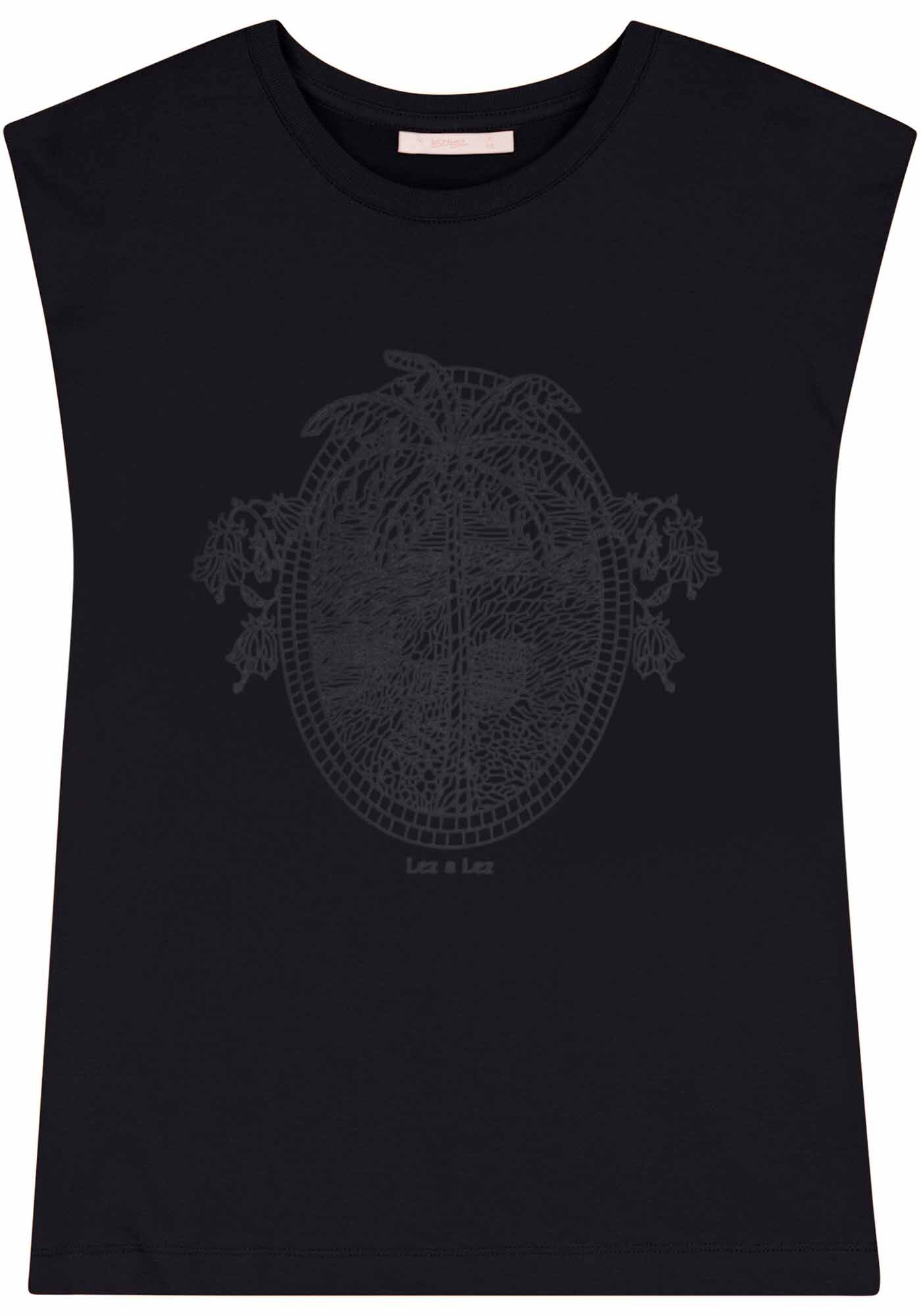 T-shirt Muscle Tee em Malha Estampada, , large.