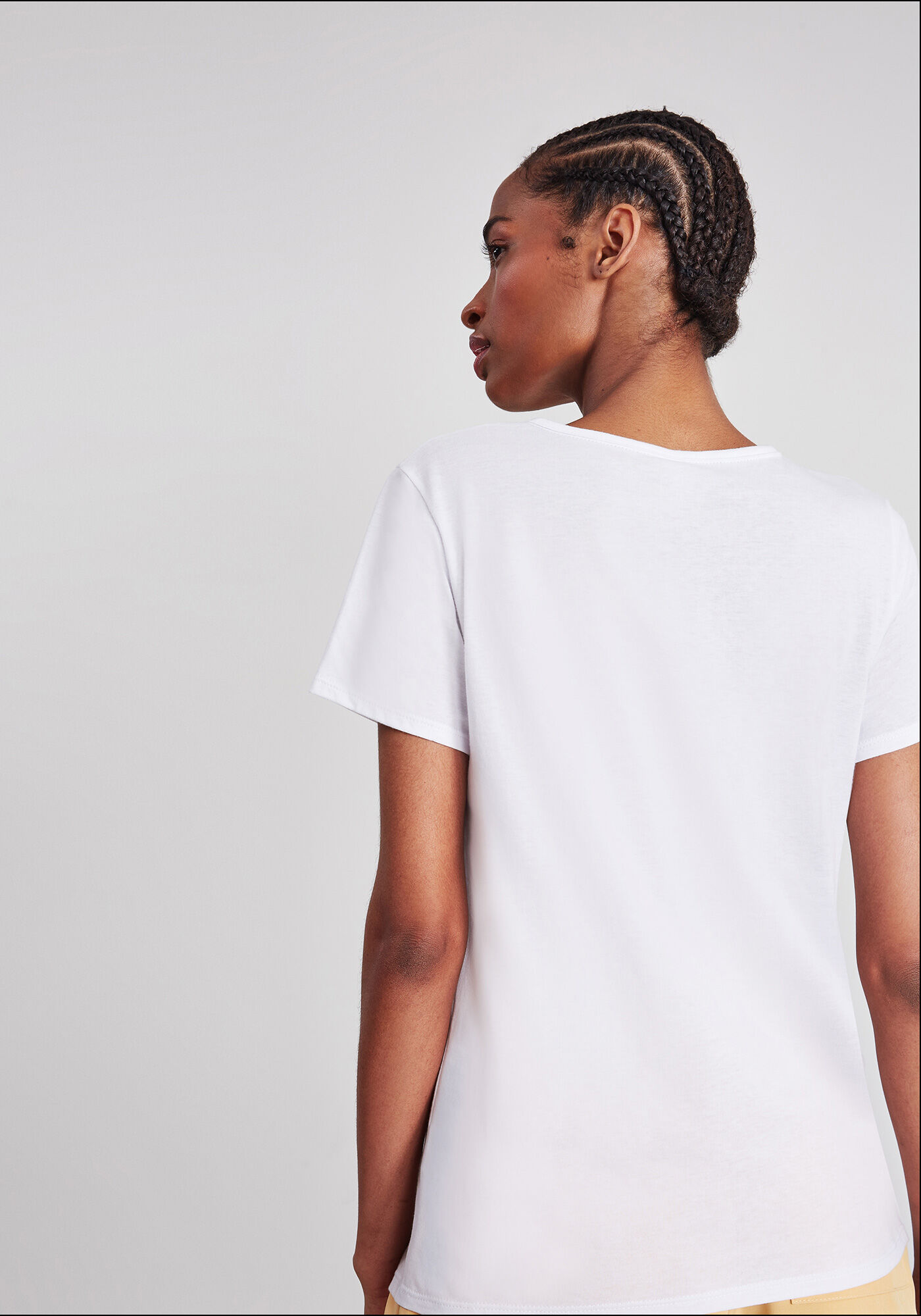 Blusa Manga Curta Estampada, , large.