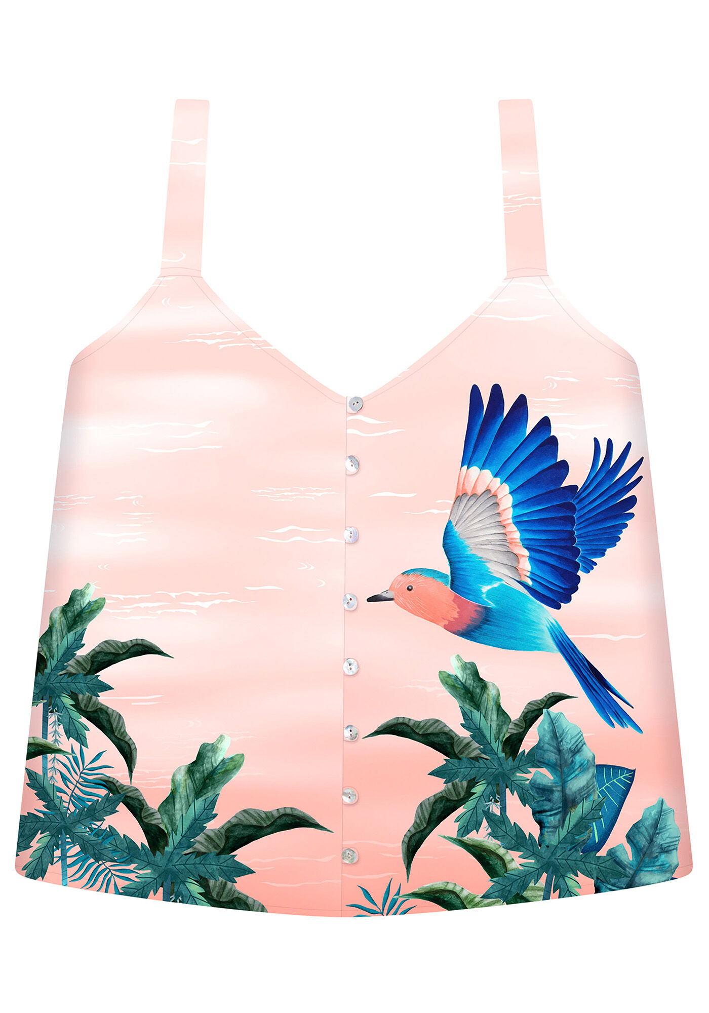 Blusa Tecido Rayon Bali, , large.