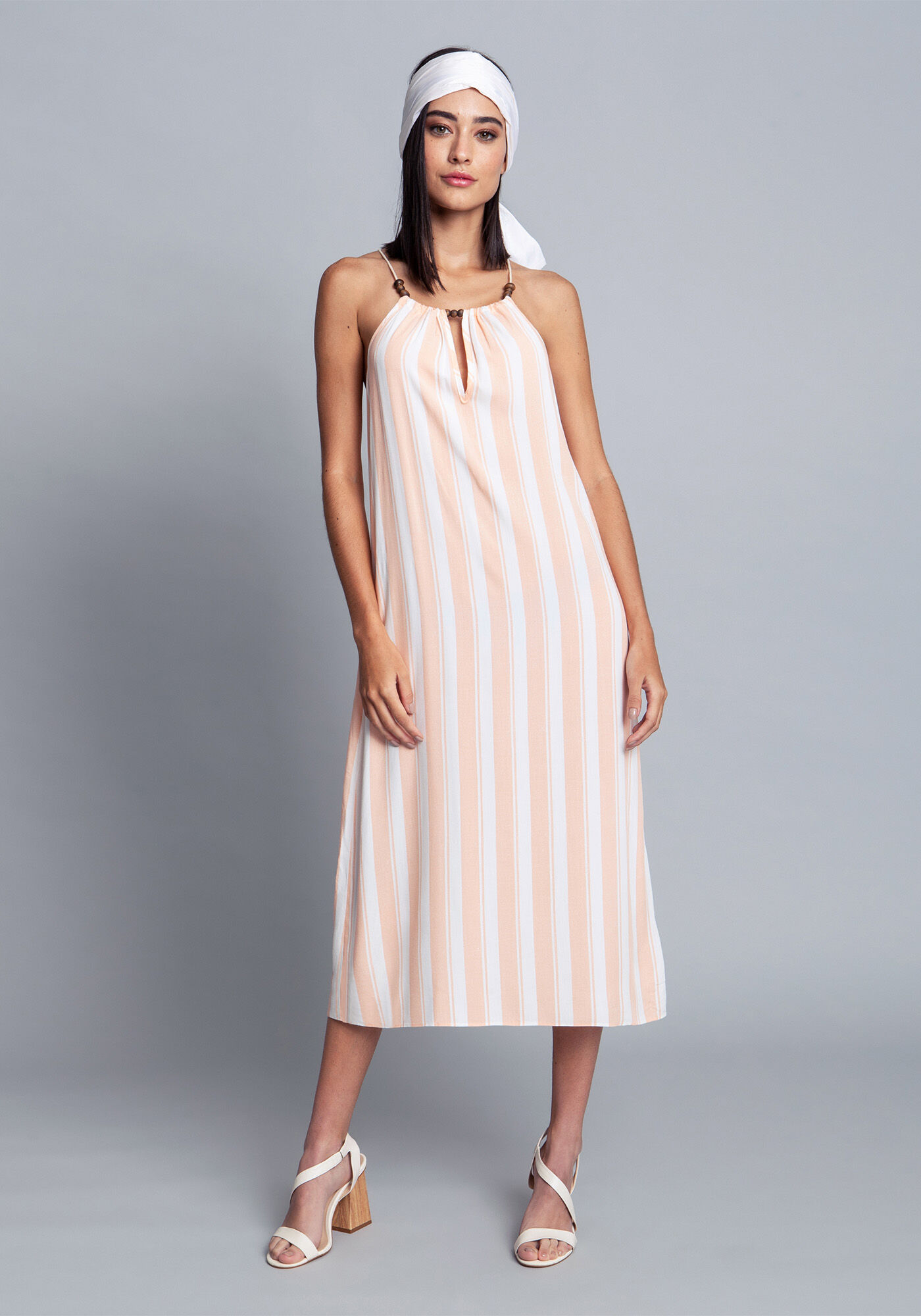 Vestido Tecido Rayon Bali Midi, , large.