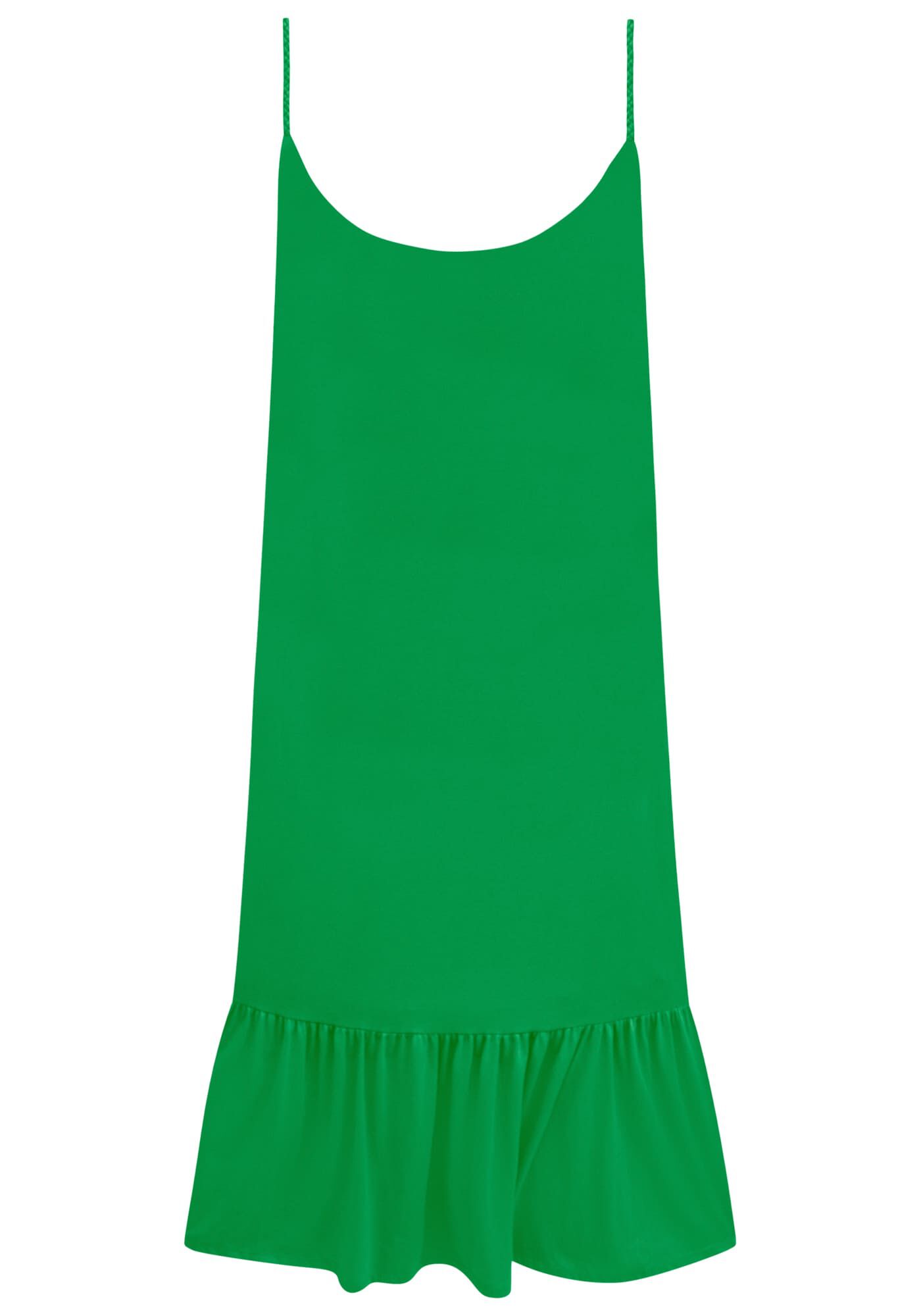 Vestido com Al&ccedil;as Longo com Babado, , large.