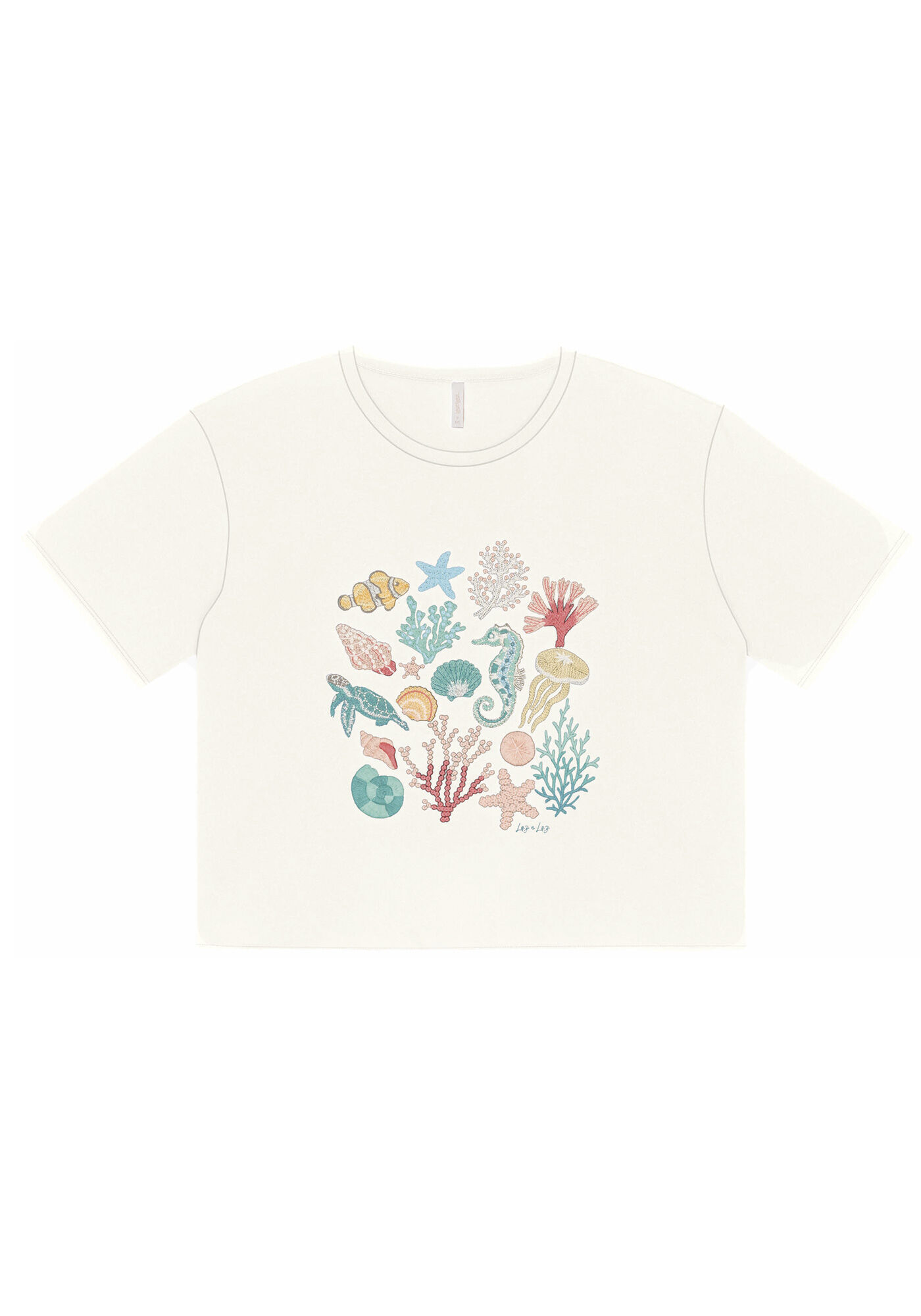 T-shirt Ampla em Malha Prime com Bordado, , large.